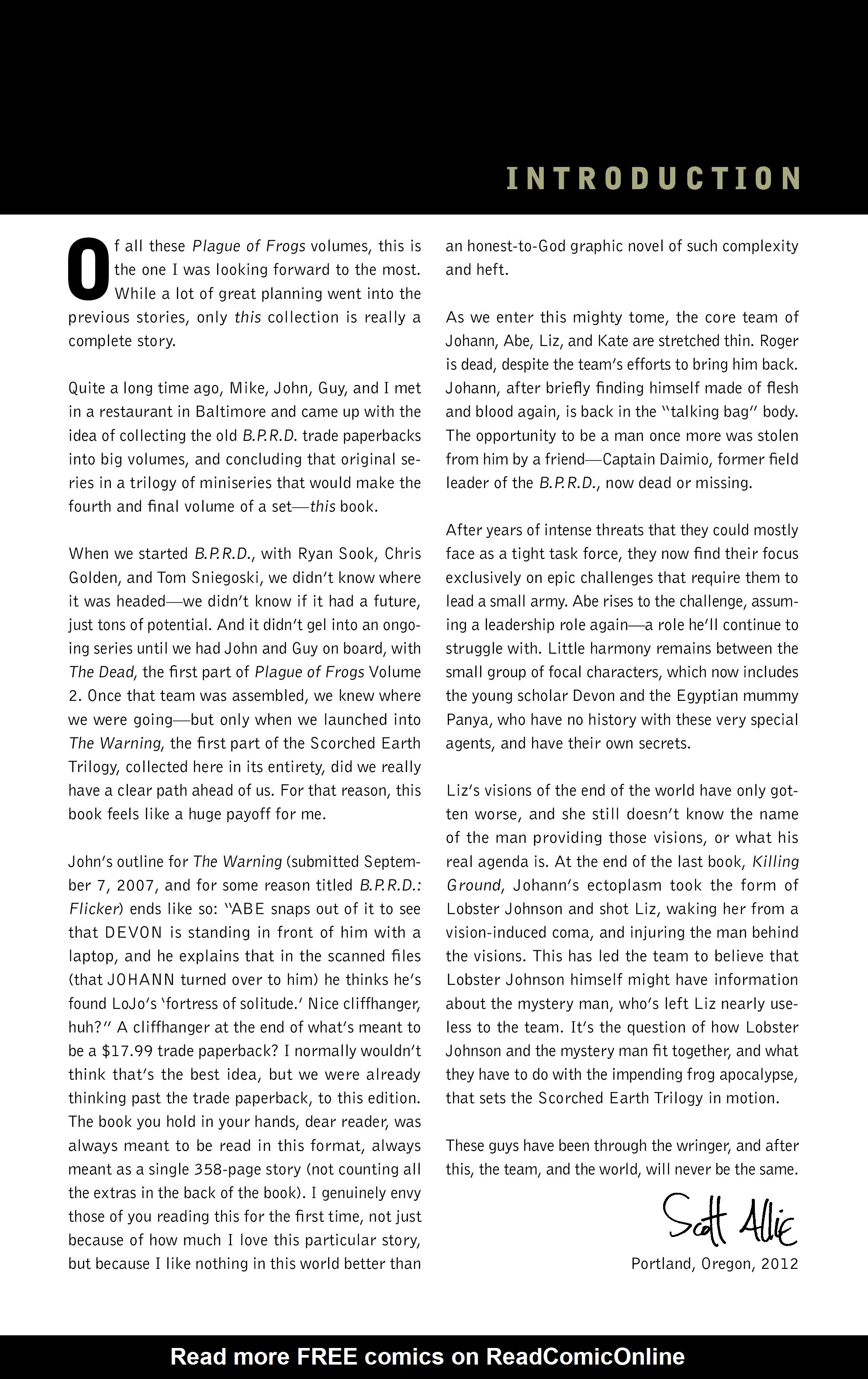 Read online B.P.R.D.: Plague of Frogs (2011) comic -  Issue # TPB 4 (Part 1) - 7