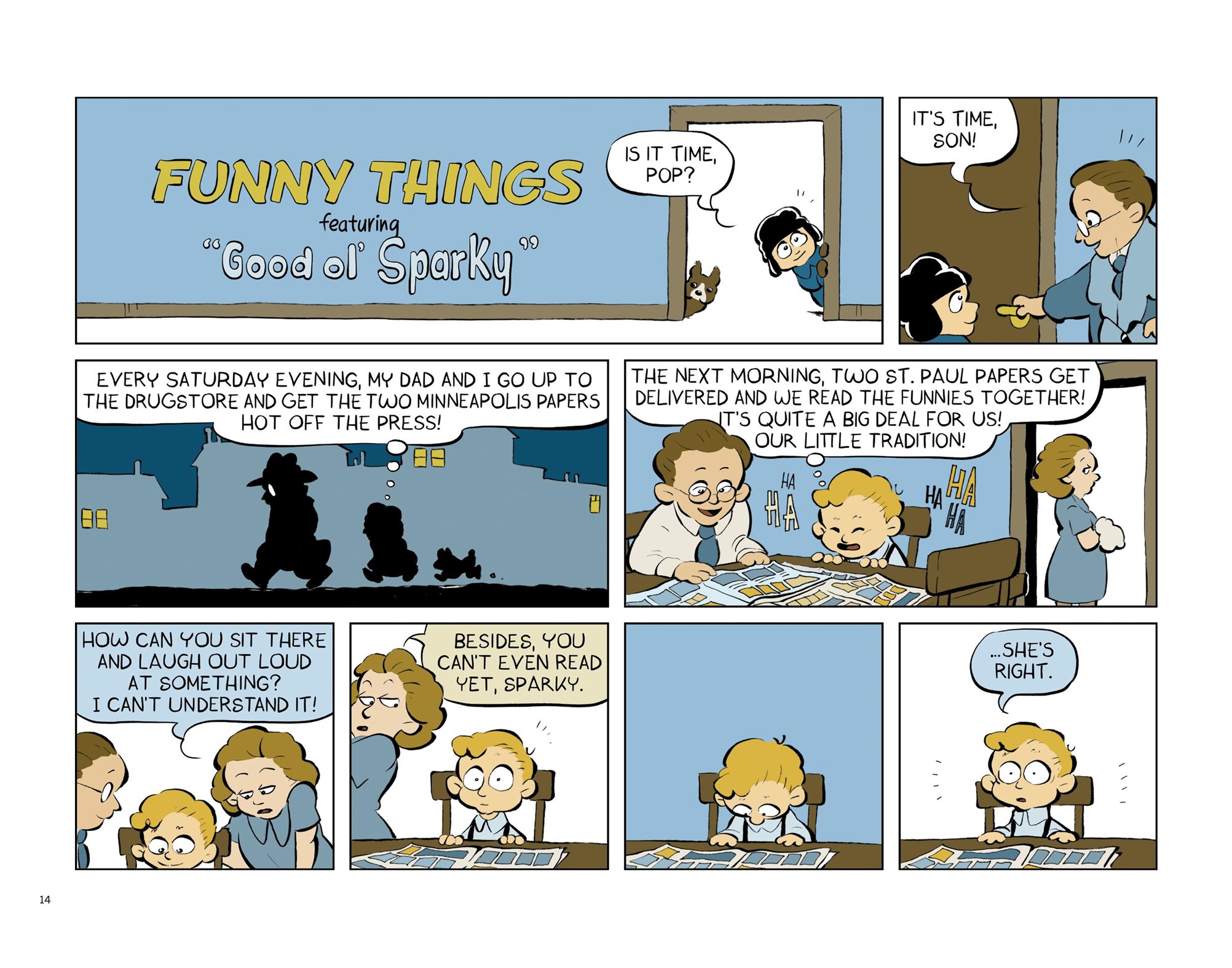 Read online Funny Things: A Comic Strip Biography of Charles M. Schulz comic -  Issue # TPB (Part 1) - 17