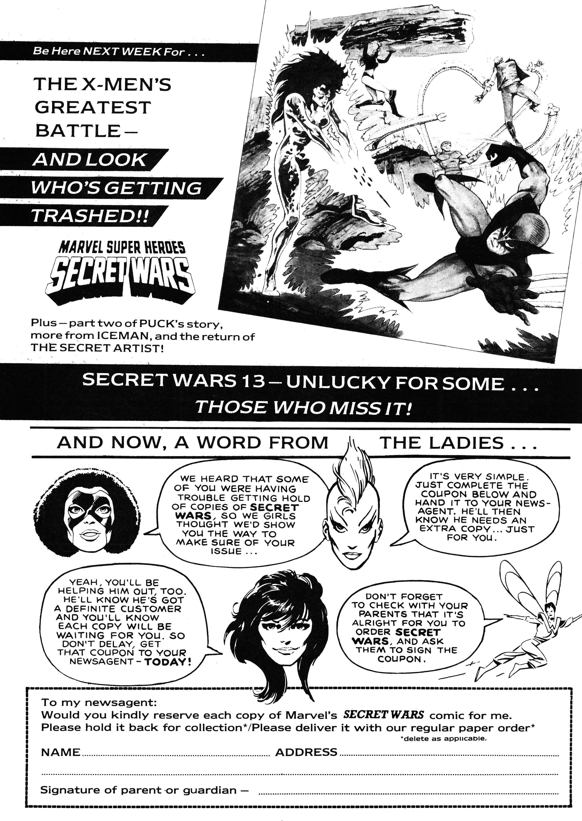 Read online Secret Wars (1985) comic -  Issue #12 - 25