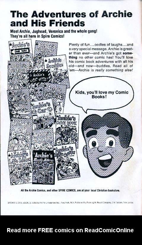 Read online Archie's Date Book comic -  Issue # Full - 2