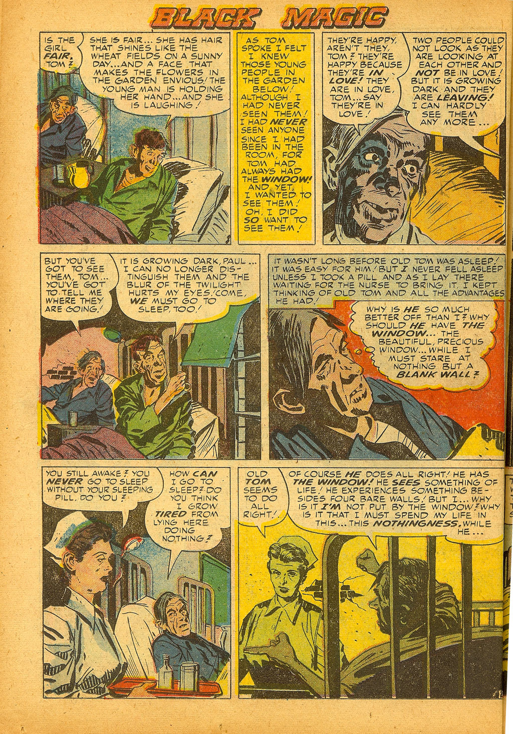 Read online Black Magic (1950) comic -  Issue #7 - 24
