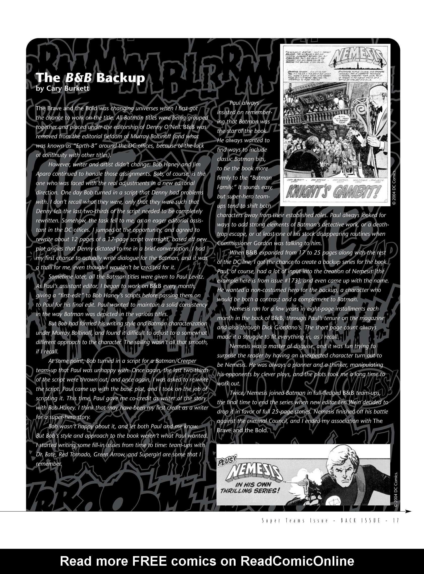 Read online Back Issue comic -  Issue #7 - 18