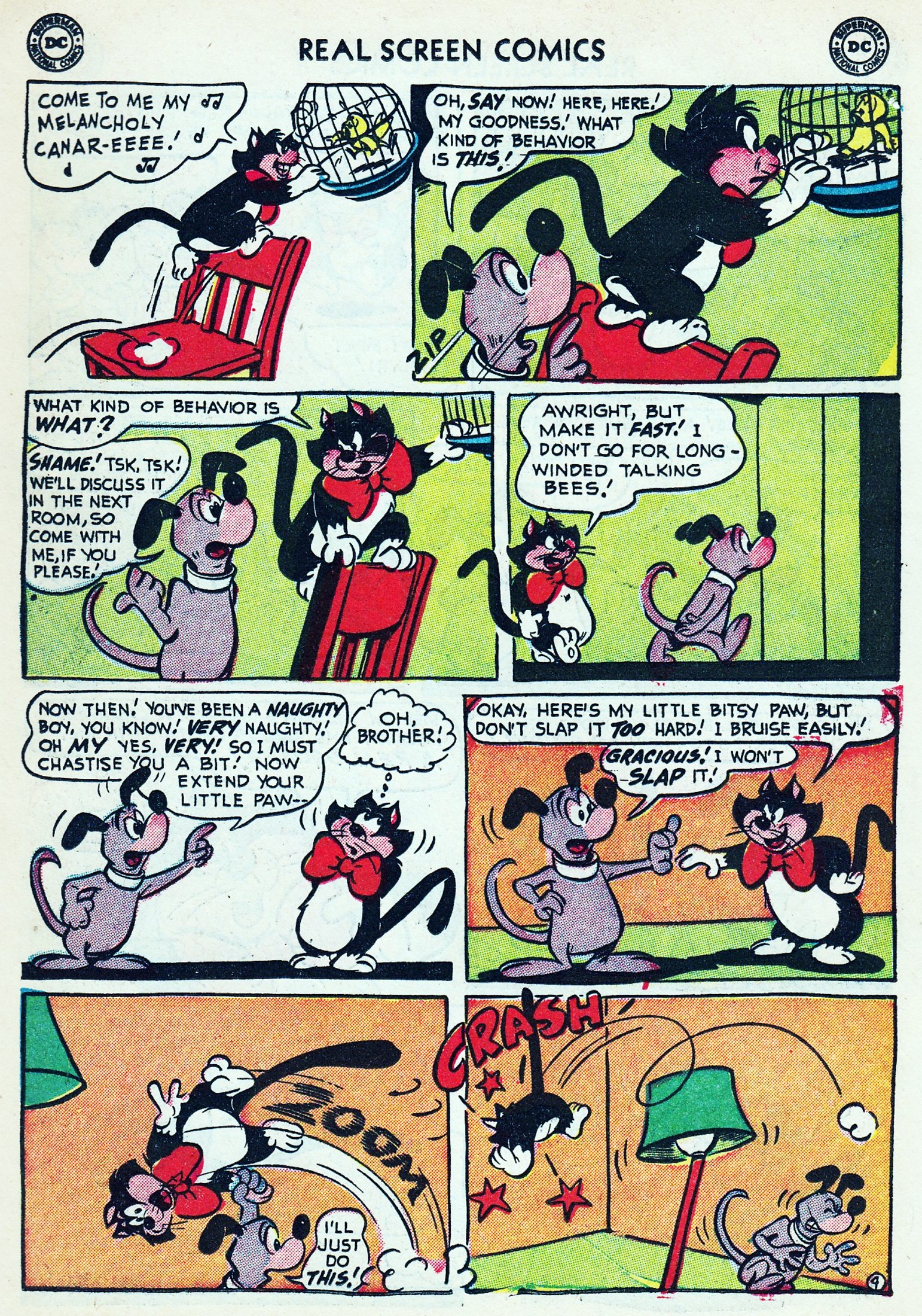 Read online Real Screen Comics comic -  Issue #73 - 22