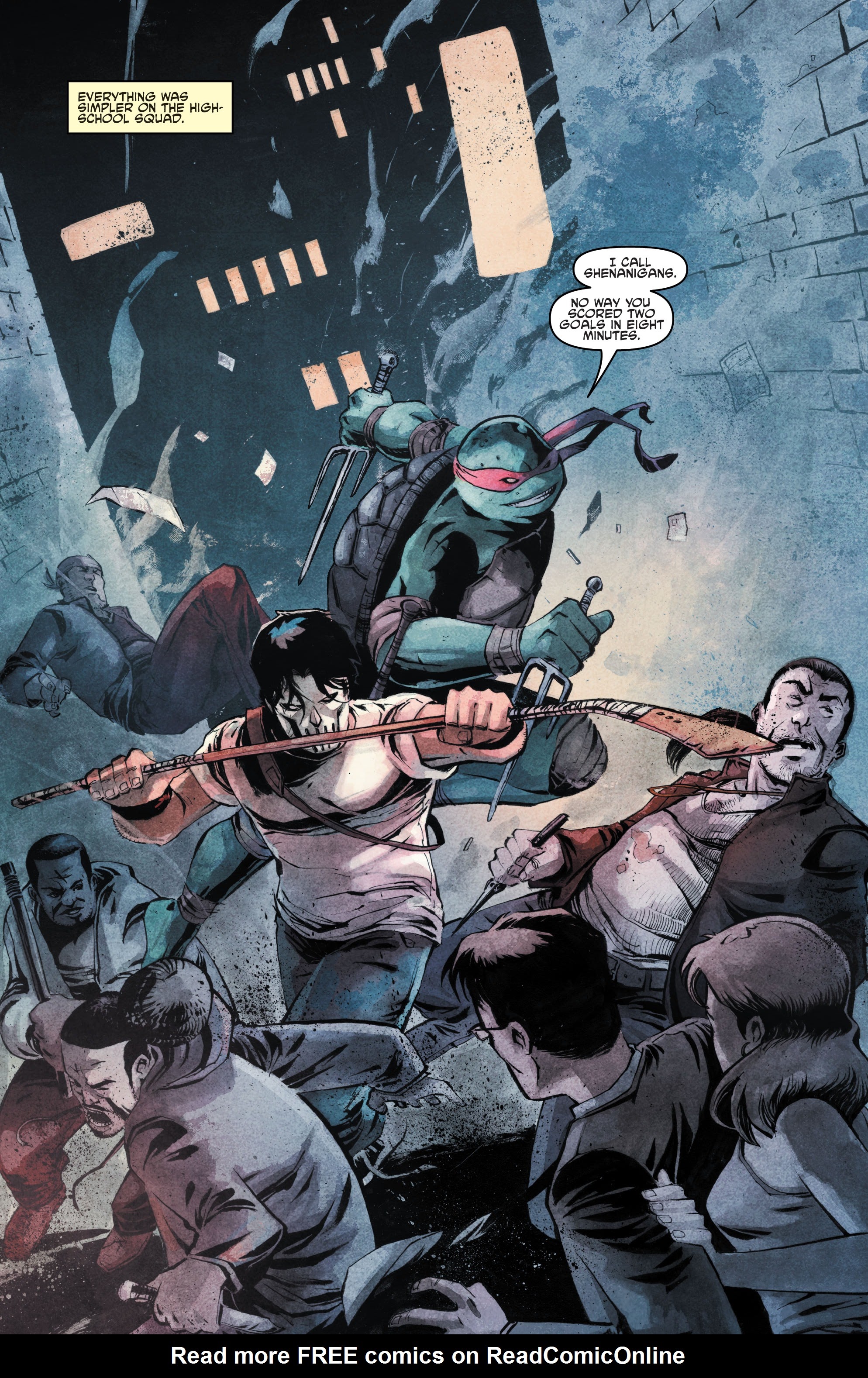 Read online Teenage Mutant Ninja Turtles: Best Of comic -  Issue # Casey Jones - 70