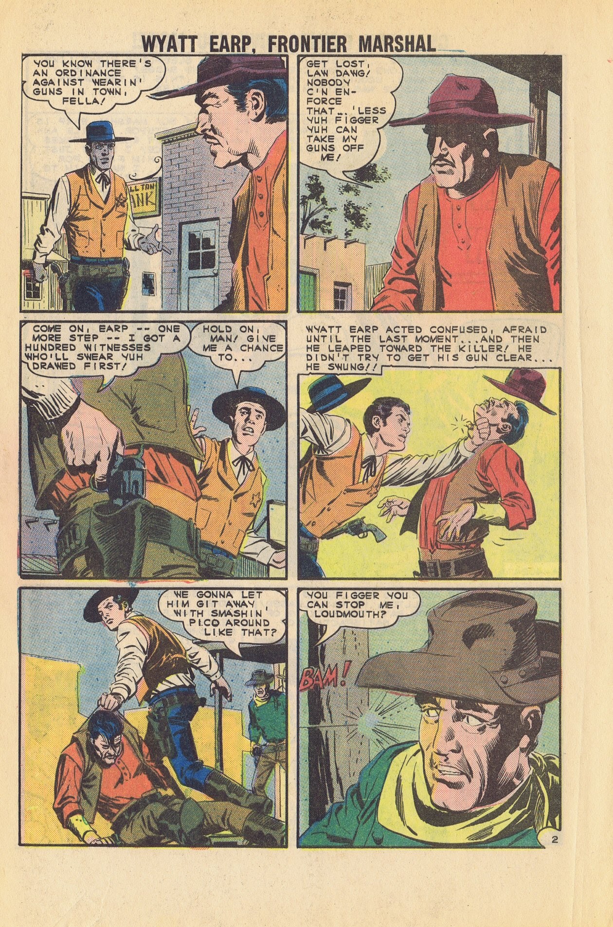 Read online Wyatt Earp Frontier Marshal comic -  Issue #55 - 4