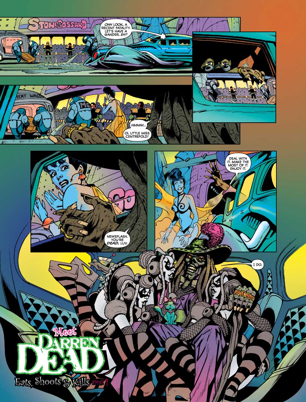 Read online Judge Dredd Megazine (Vol. 5) comic -  Issue #287 - 37