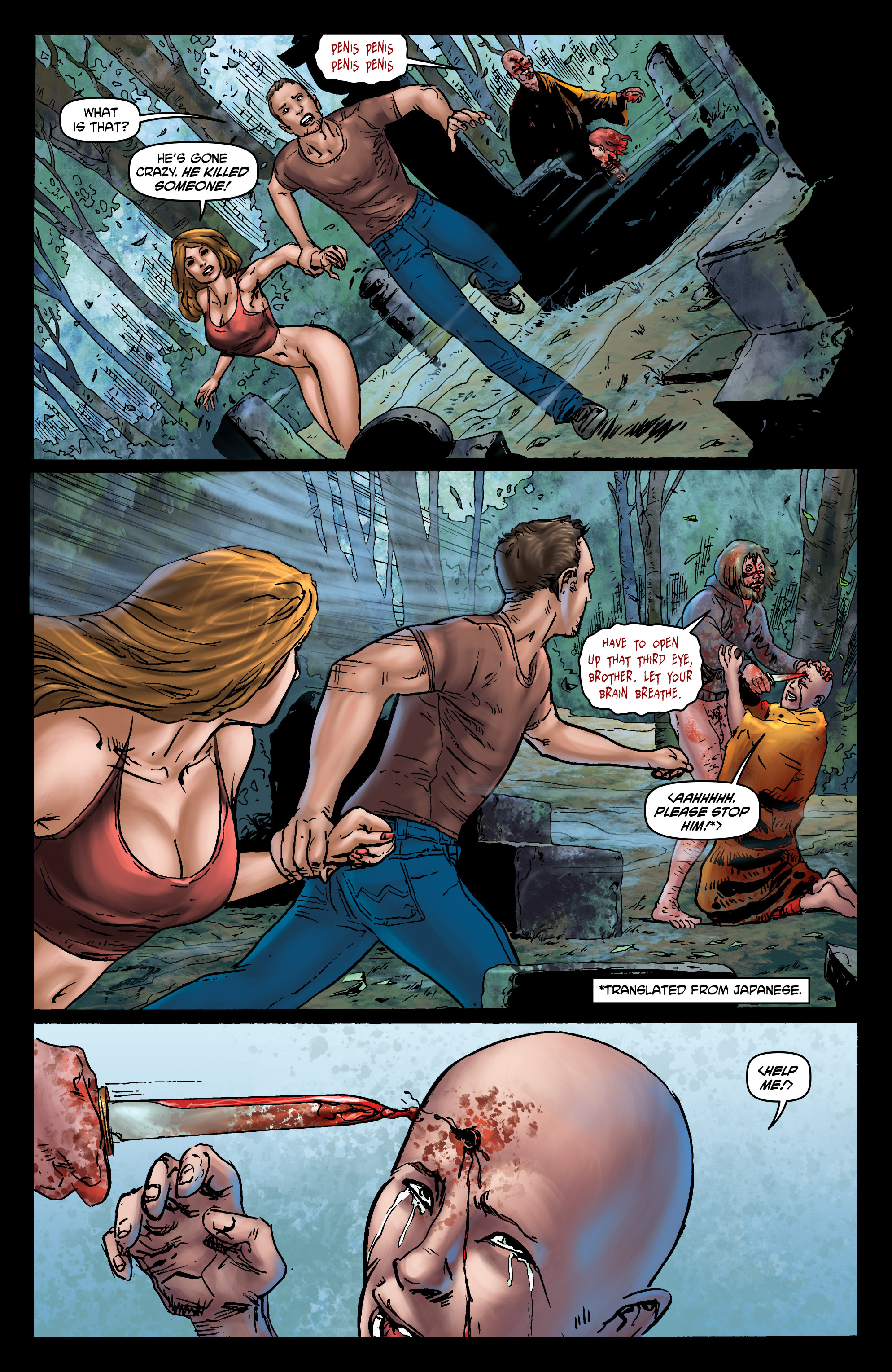 Read online Crossed: Badlands comic -  Issue #40 - 19