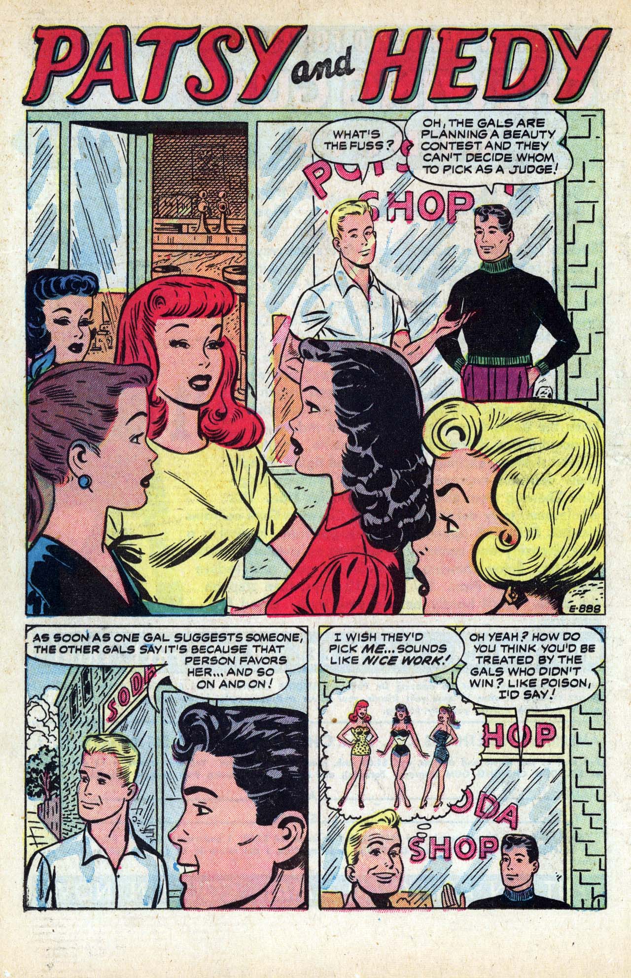 Read online Patsy and Hedy comic -  Issue #30 - 18