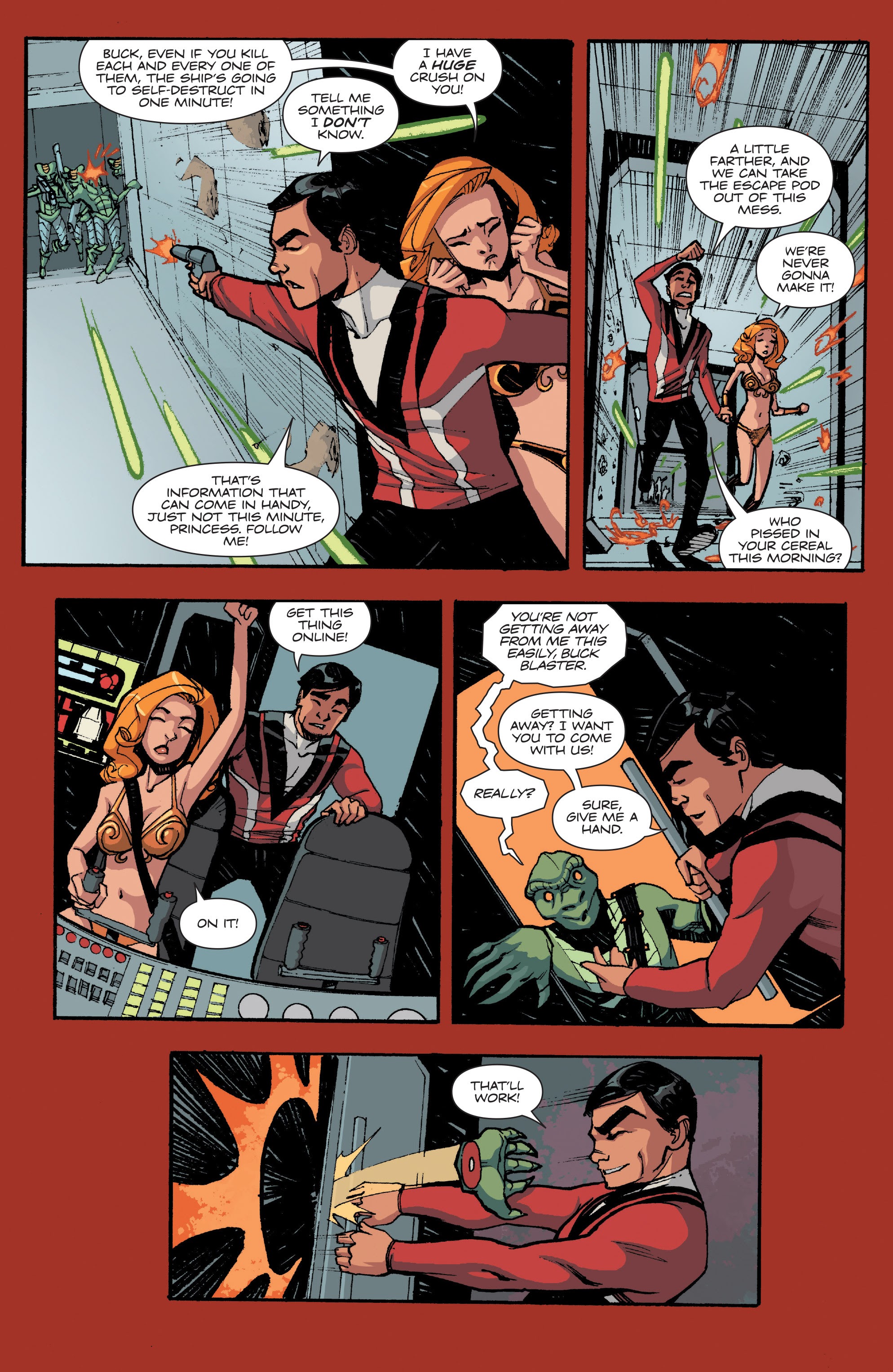 Read online Palmiotti & Brady's The Big Con Job comic -  Issue #1 - 3