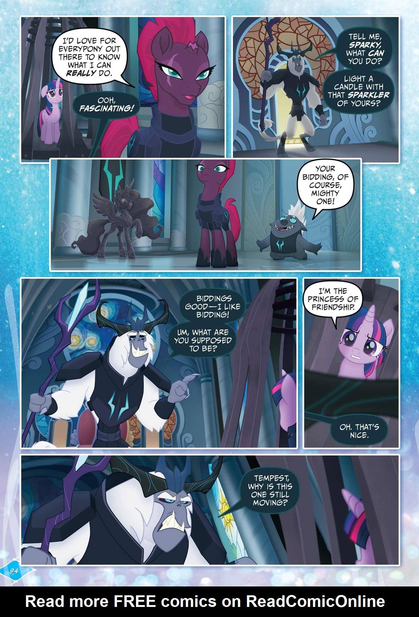 Read online My Little Pony: The Movie Adaptation comic -  Issue # TPB - 95