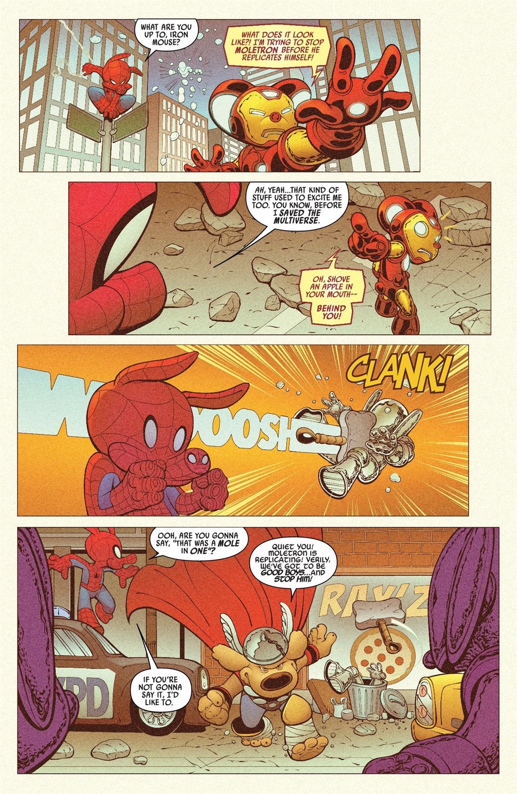 Read online Spider-Man: Spider-Verse comic -  Issue # Spider-Ham - 98