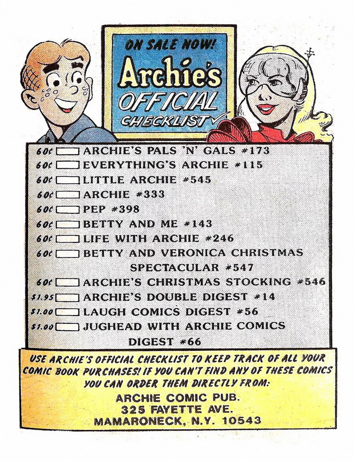 Read online Archie's Double Digest Magazine comic -  Issue #14 - 253