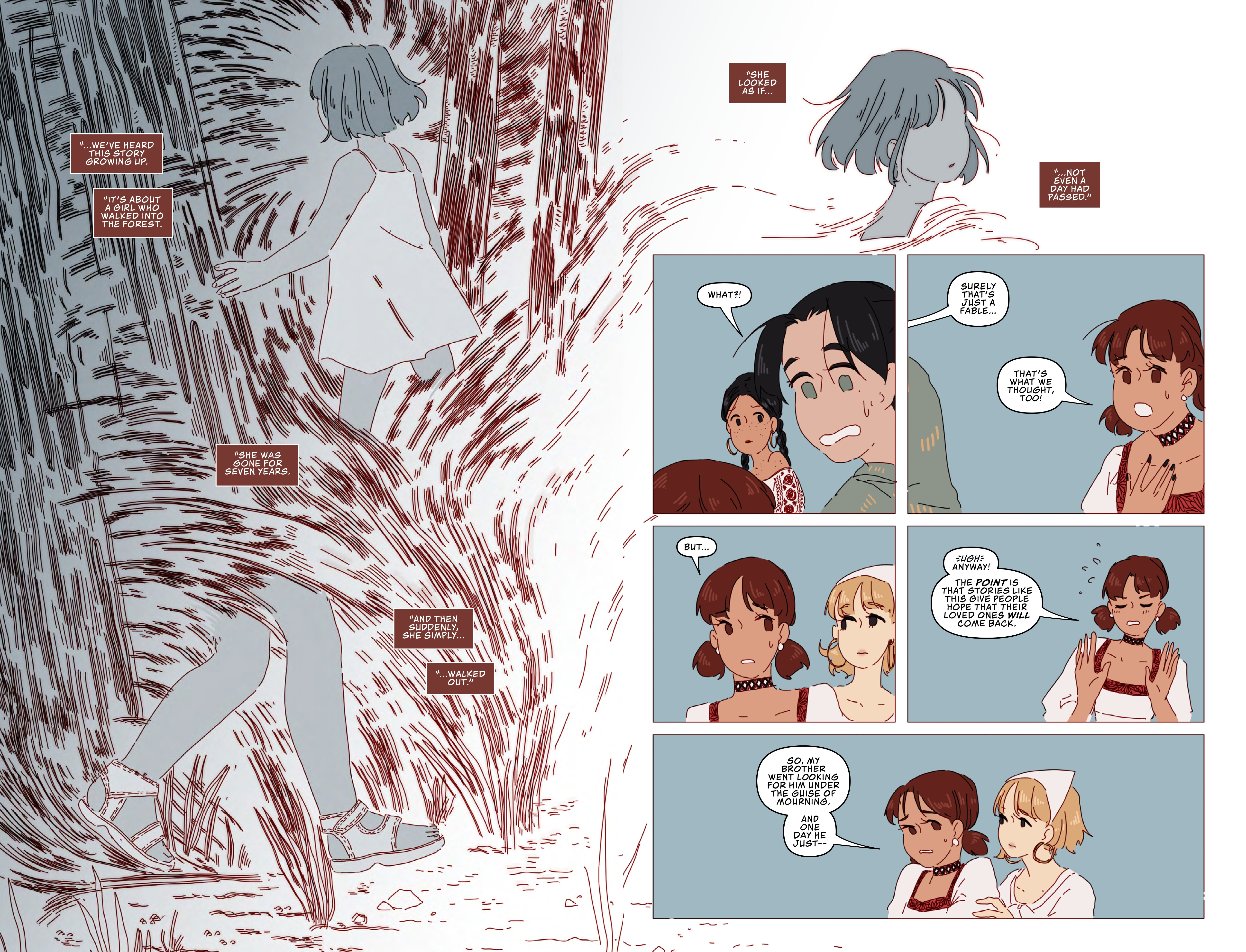 Read online Whisper of the Woods comic -  Issue # TPB - 24