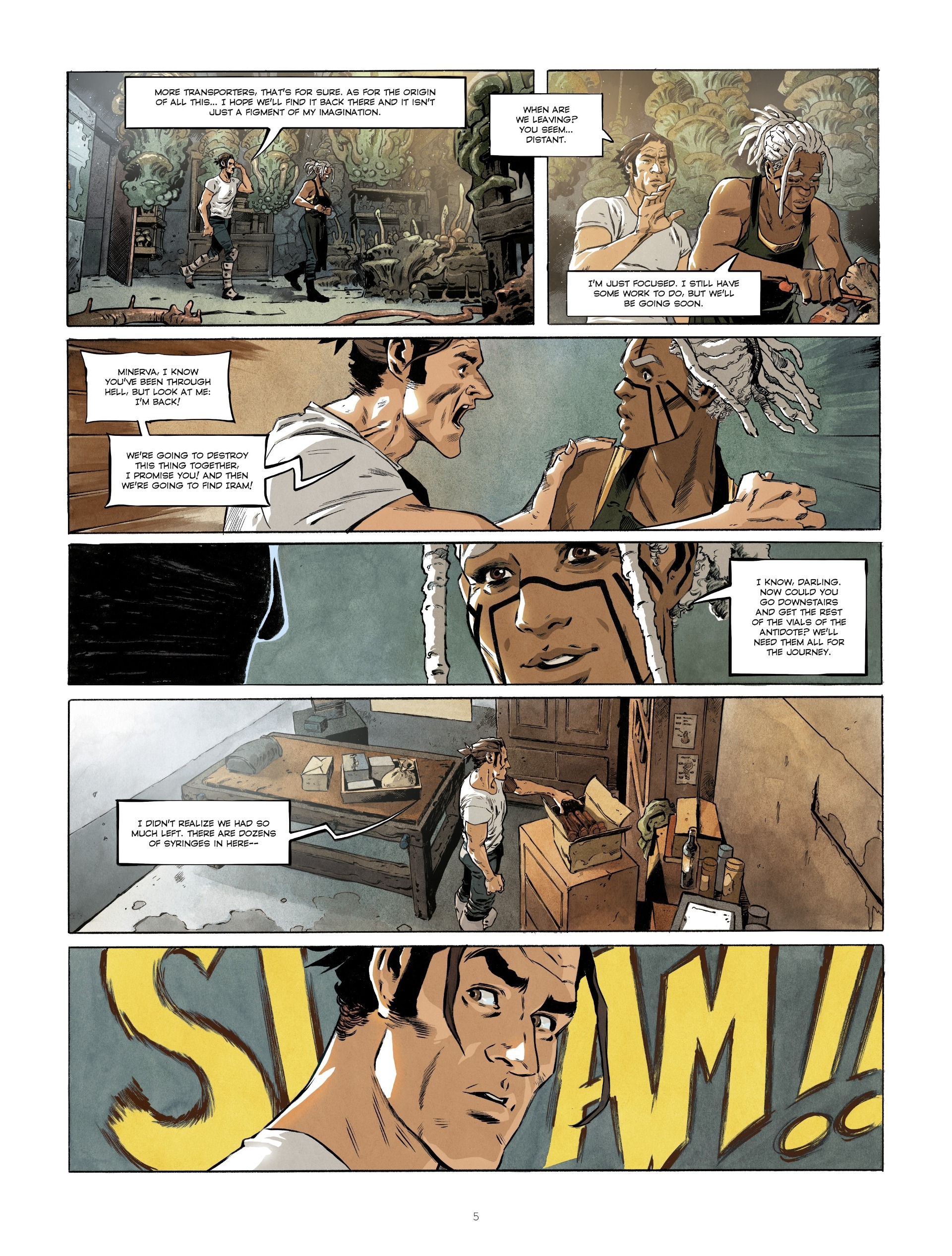 Read online The Transporter comic -  Issue #4 - 5