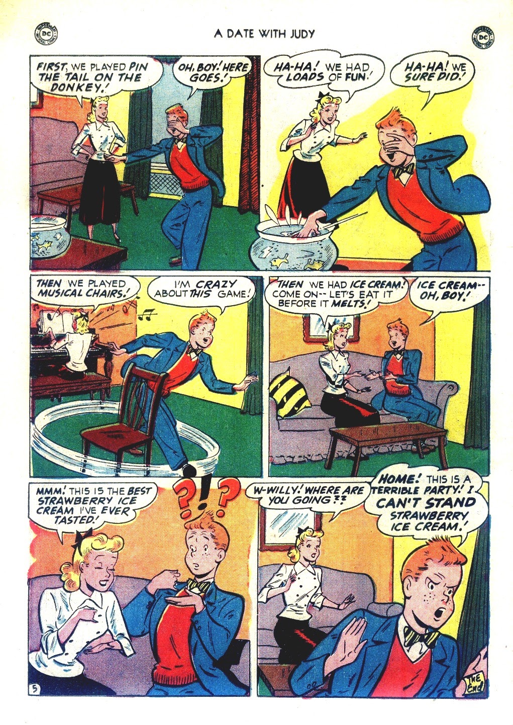 Read online A Date with Judy comic -  Issue #15 - 38