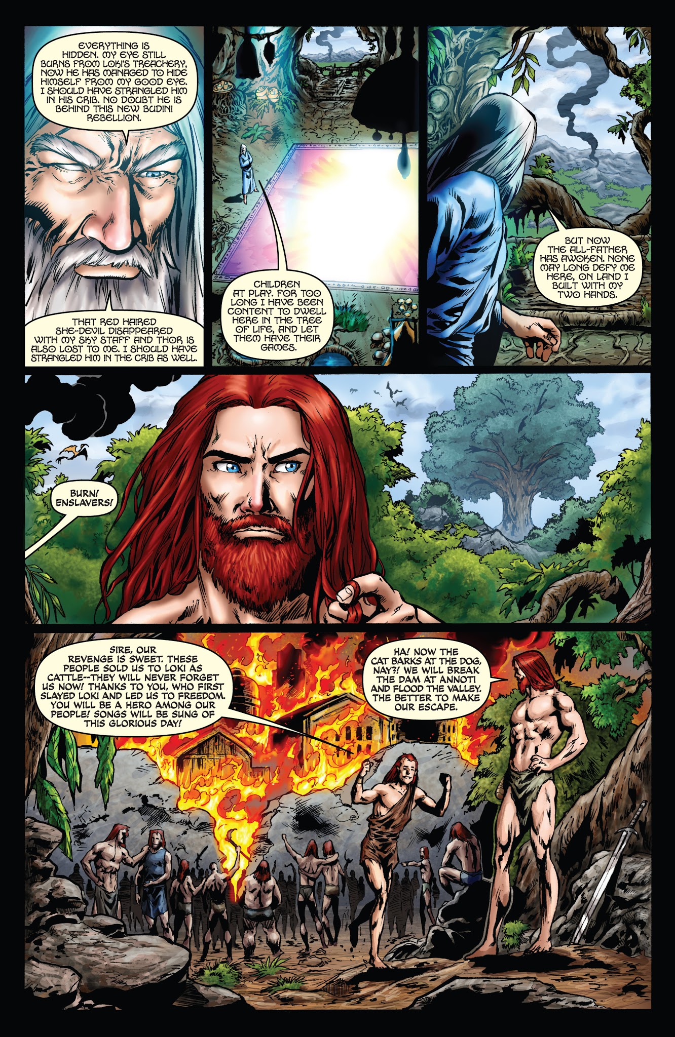 Read online Red Sonja: Wrath of the Gods comic -  Issue #5 - 5