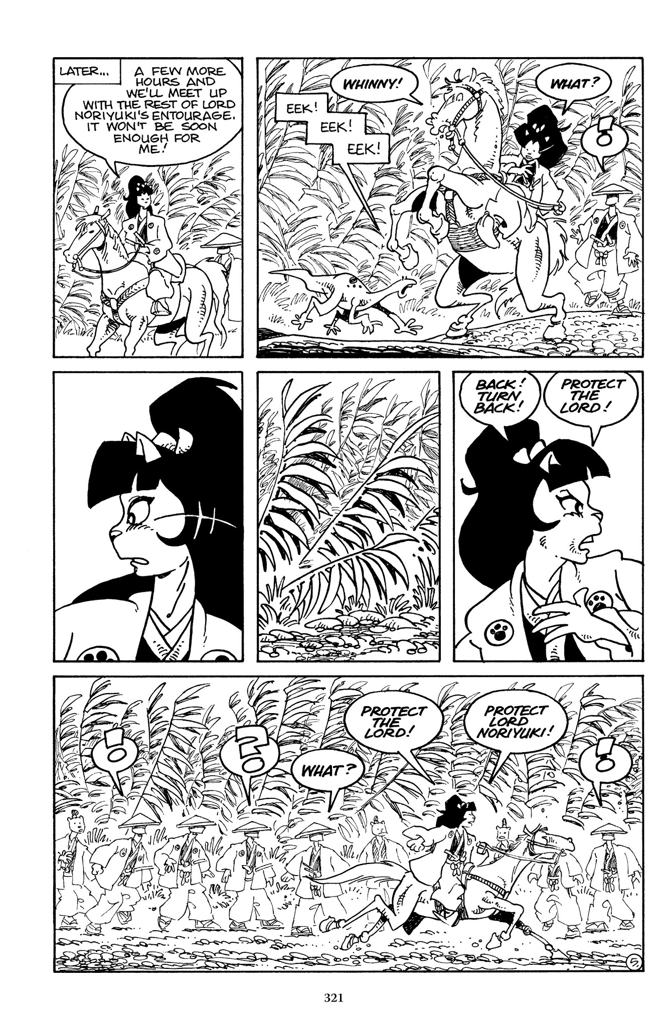 Read online The Usagi Yojimbo Saga comic -  Issue # TPB 2 - 316