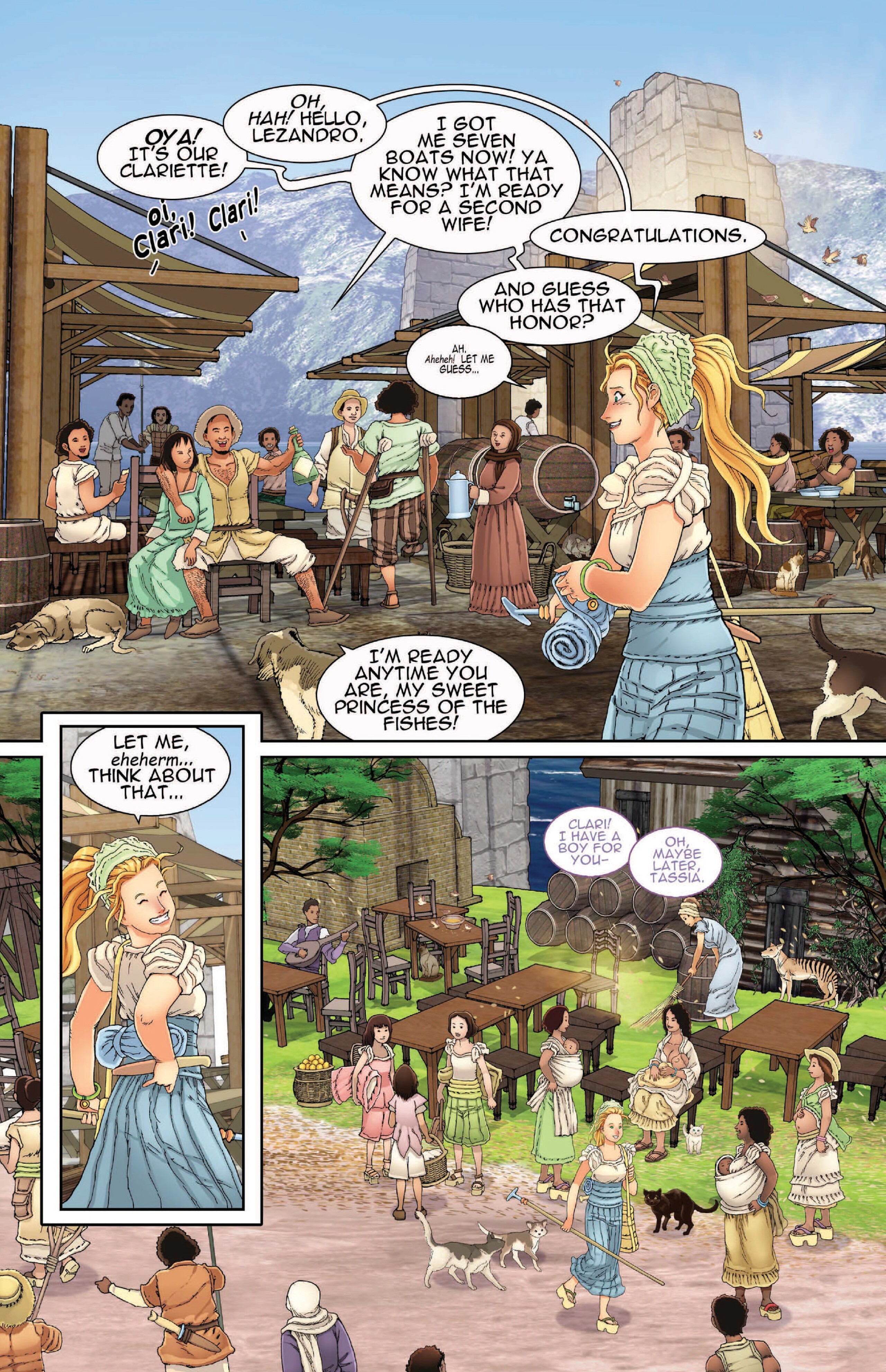 Read online Fantasy Comics comic -  Issue #1 - 15