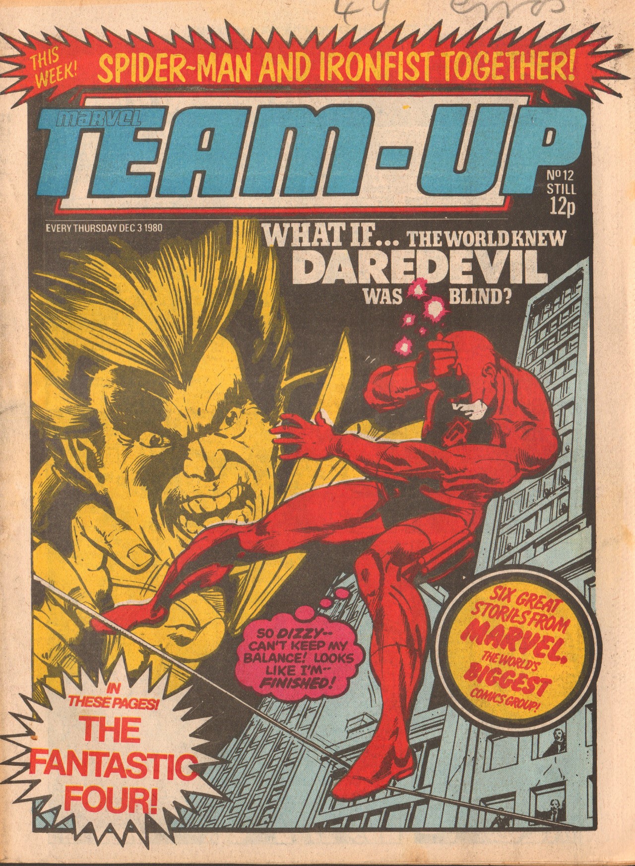 Read online Marvel Team-Up (1980) comic -  Issue #12 - 1