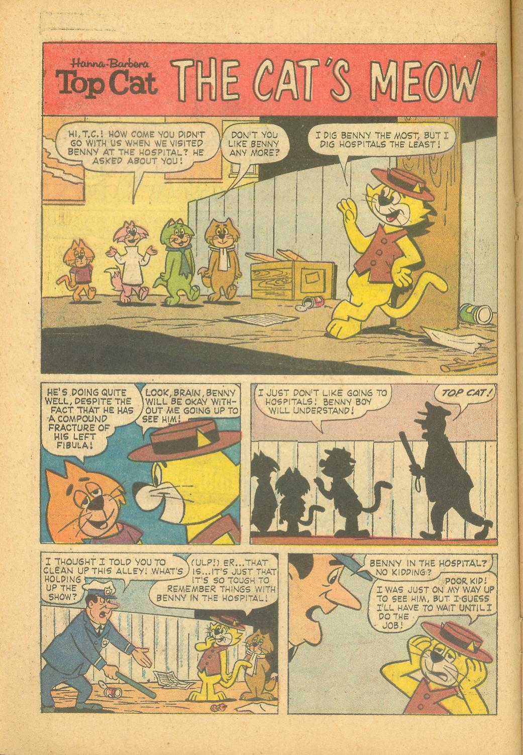 Read online Top Cat (1962) comic -  Issue #3 - 10