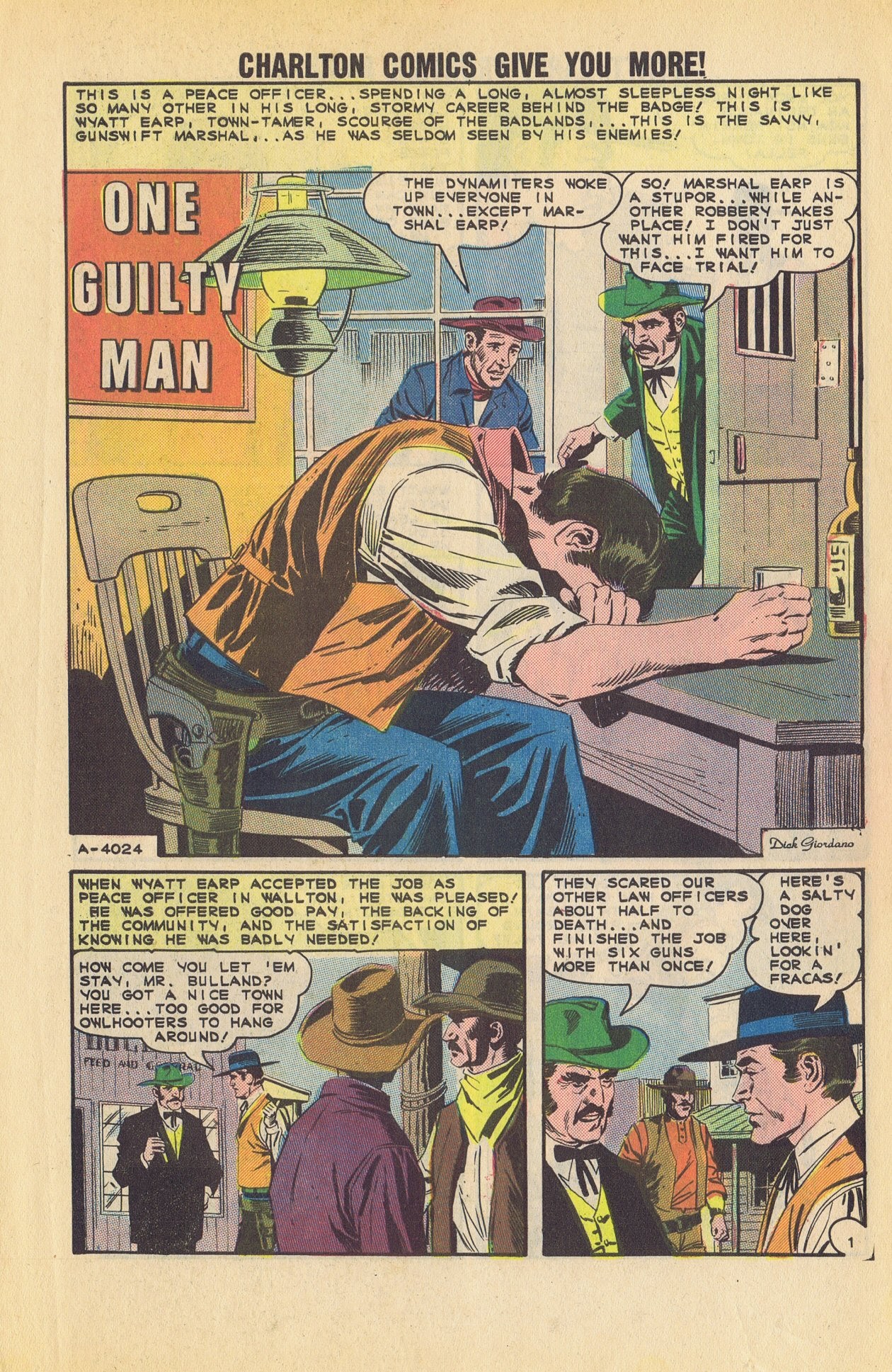 Read online Wyatt Earp Frontier Marshal comic -  Issue #55 - 3