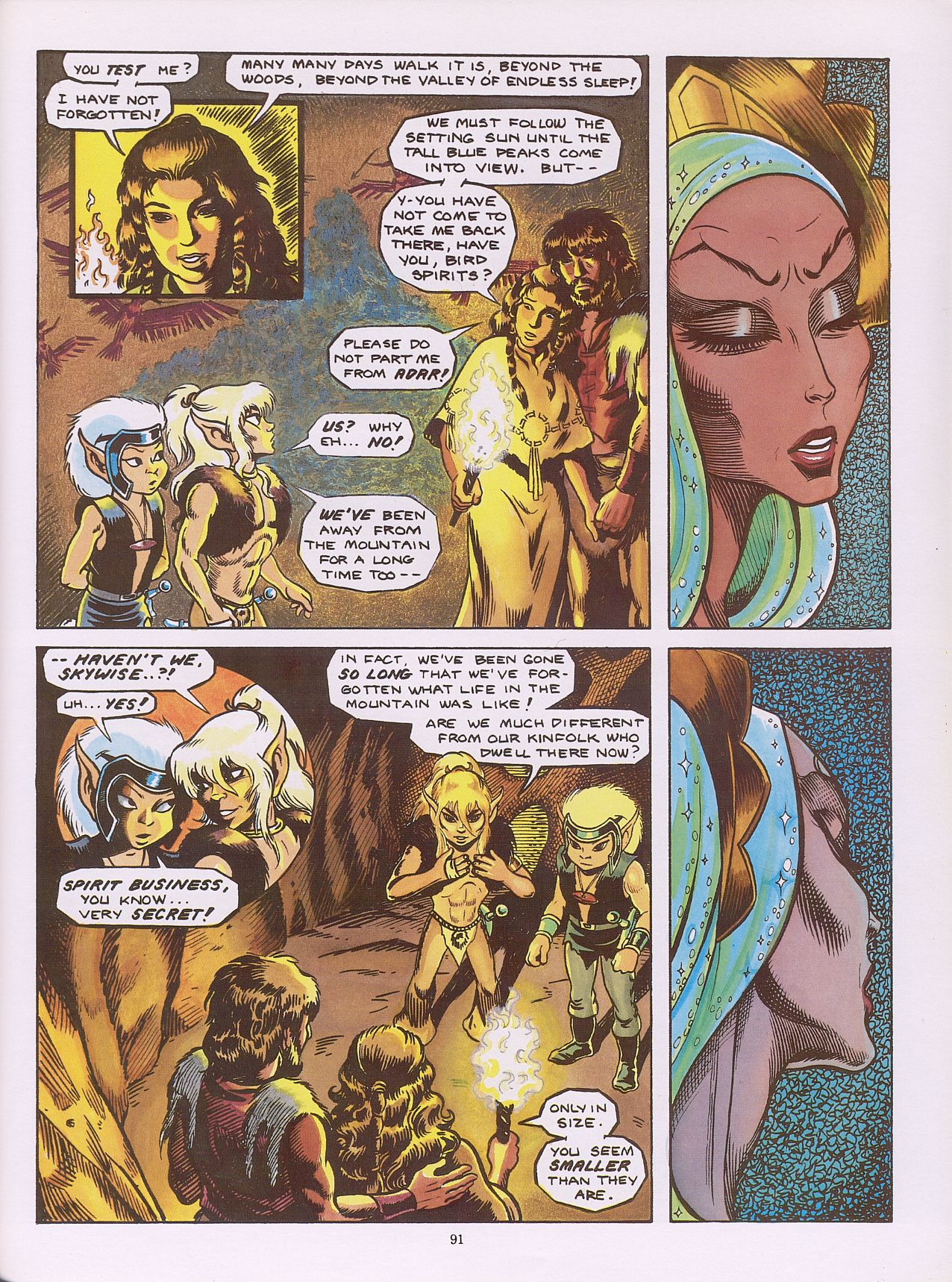 Read online ElfQuest (Starblaze Edition) comic -  Issue # TPB 2 - 101