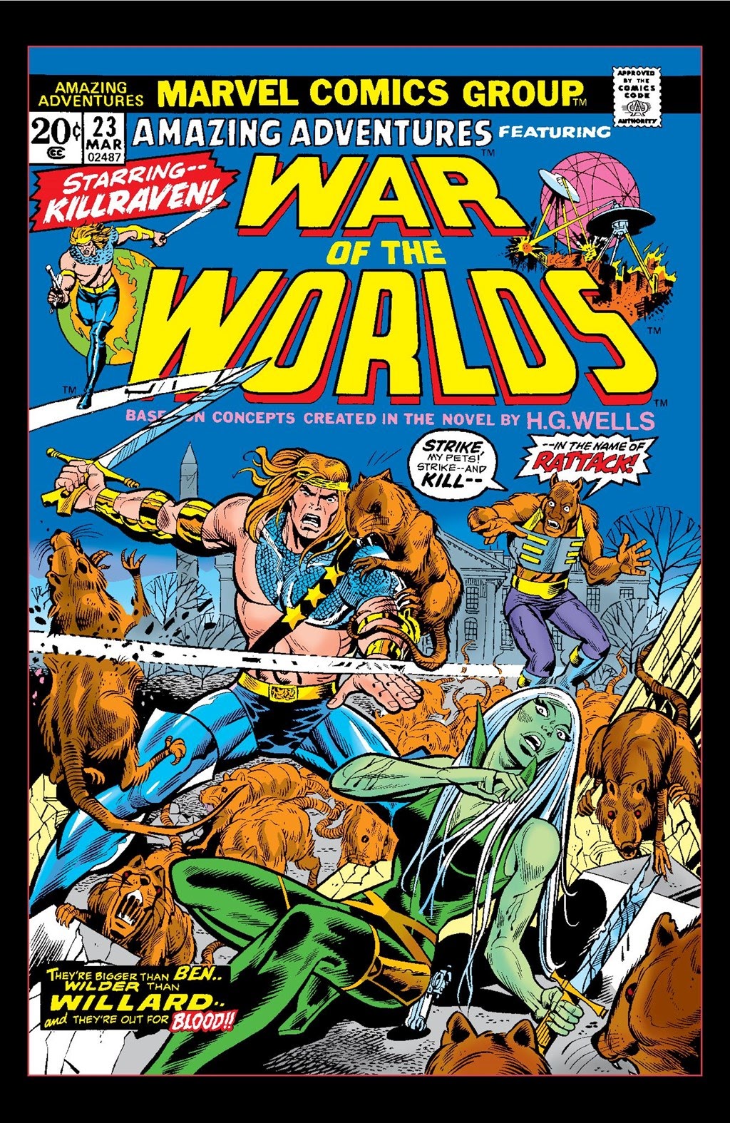 Read online Killraven Epic Collection: Warrior of the Worlds comic -  Issue # TPB (Part 2) - 6