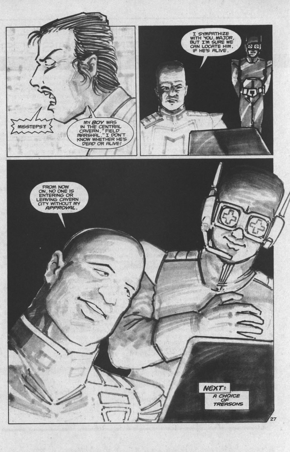 Read online Robotech II: The Sentinels - The Malcontent Uprisings comic -  Issue #6 - 29