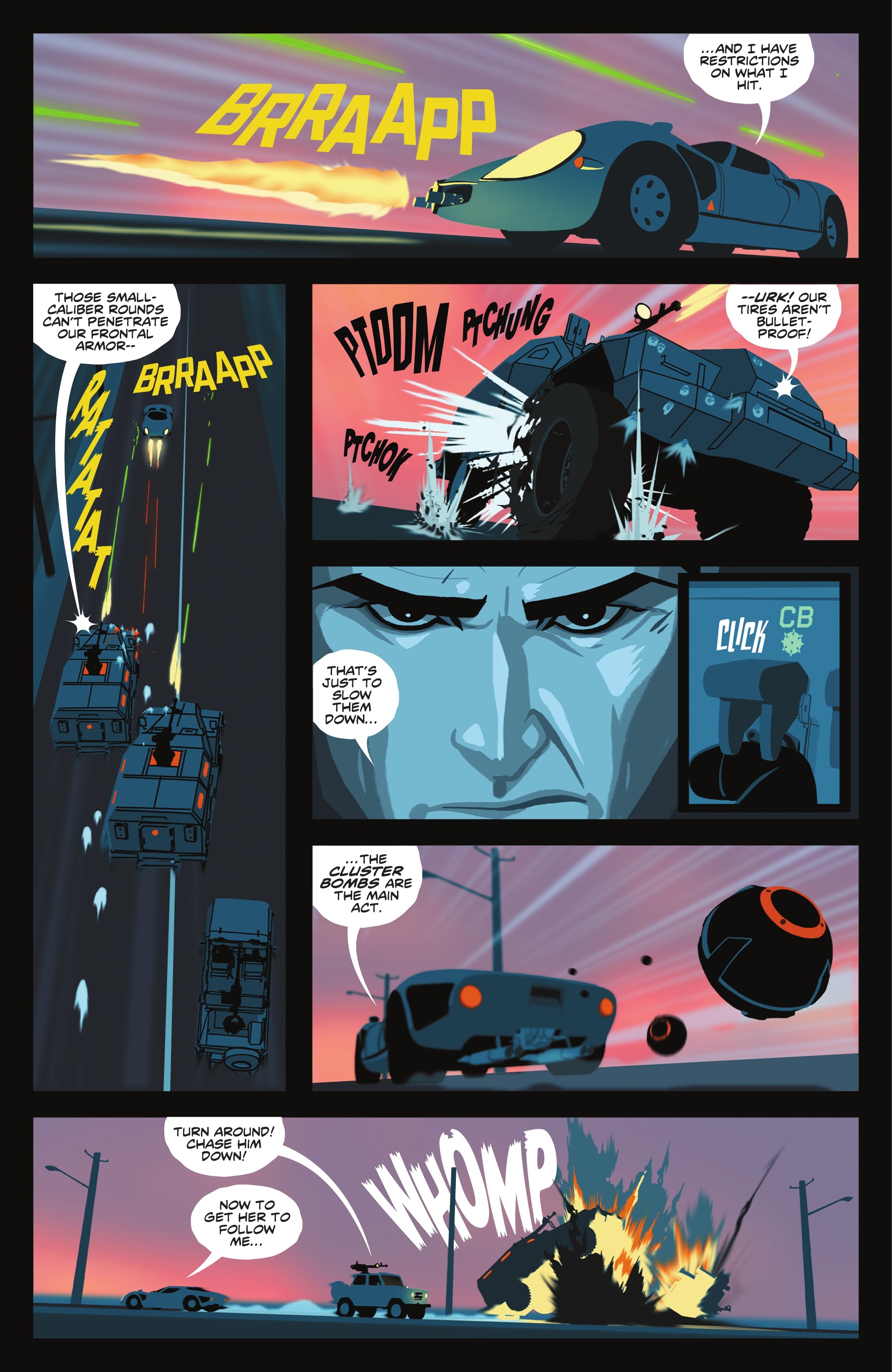 Read online Spy Hunter & Paper Boy comic -  Issue #2 - 8