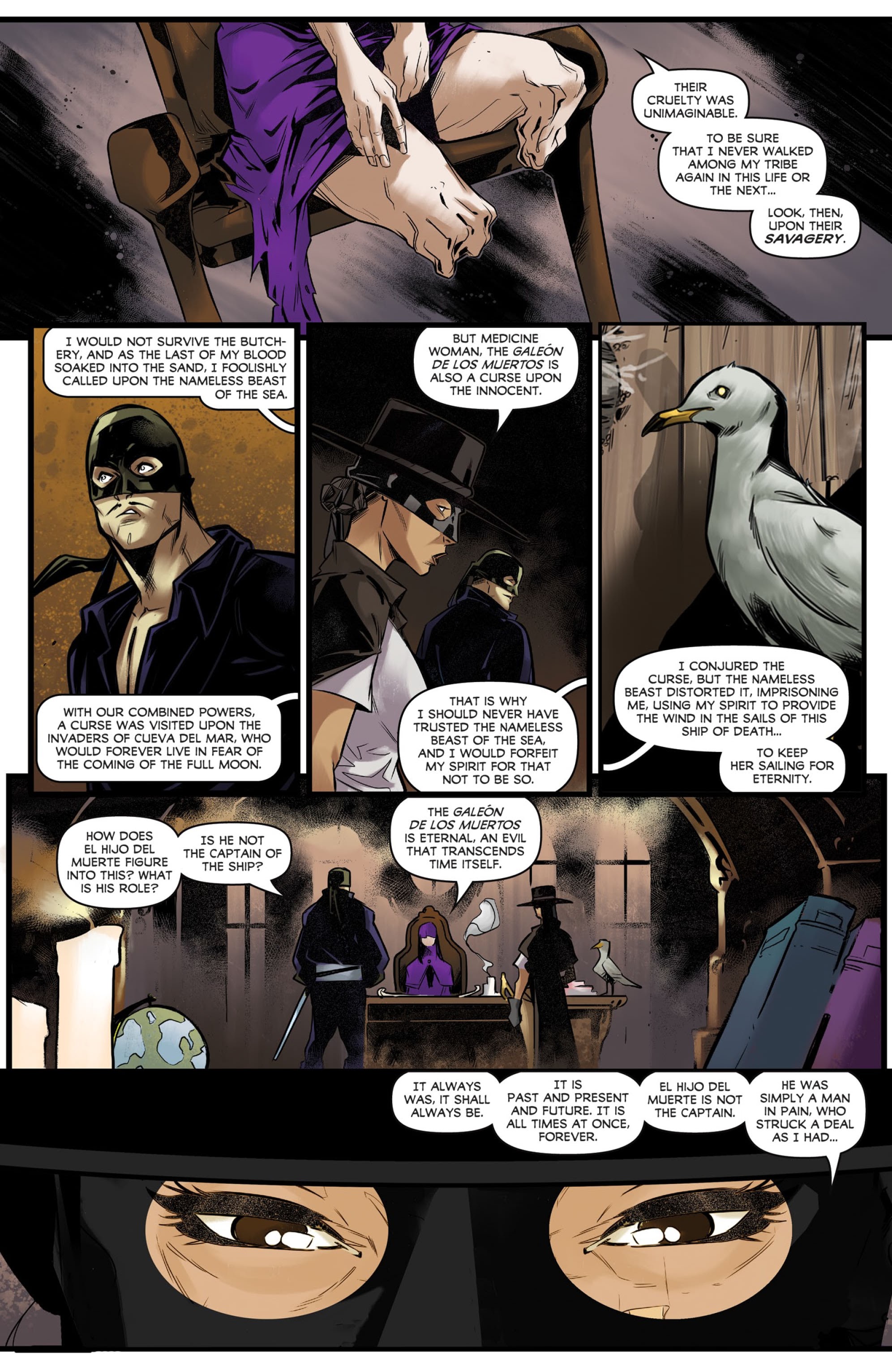 Read online Zorro: Galleon Of the Dead comic -  Issue #4 - 14