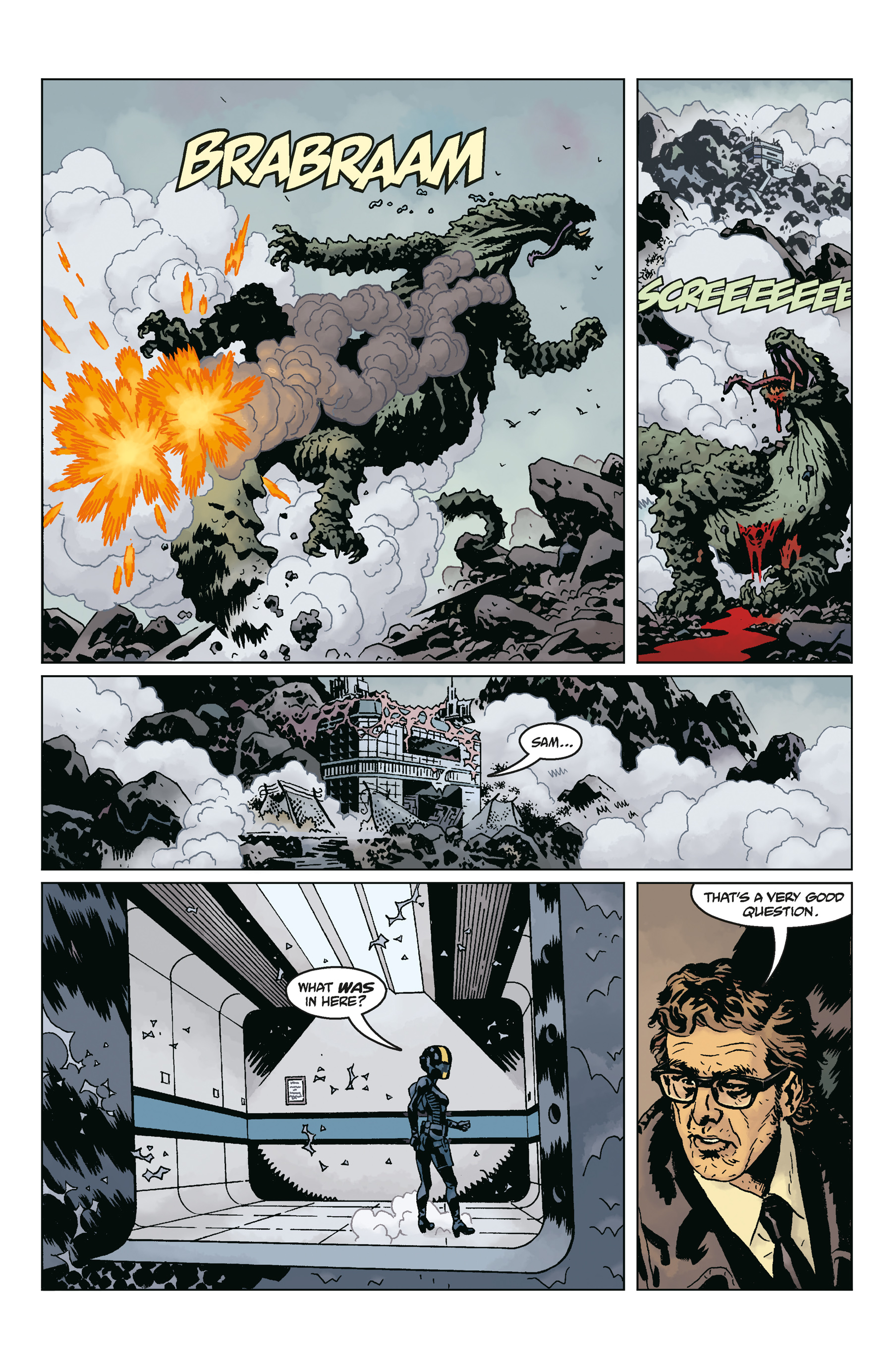 Read online Giant Robot Hellboy comic -  Issue #2 - 6