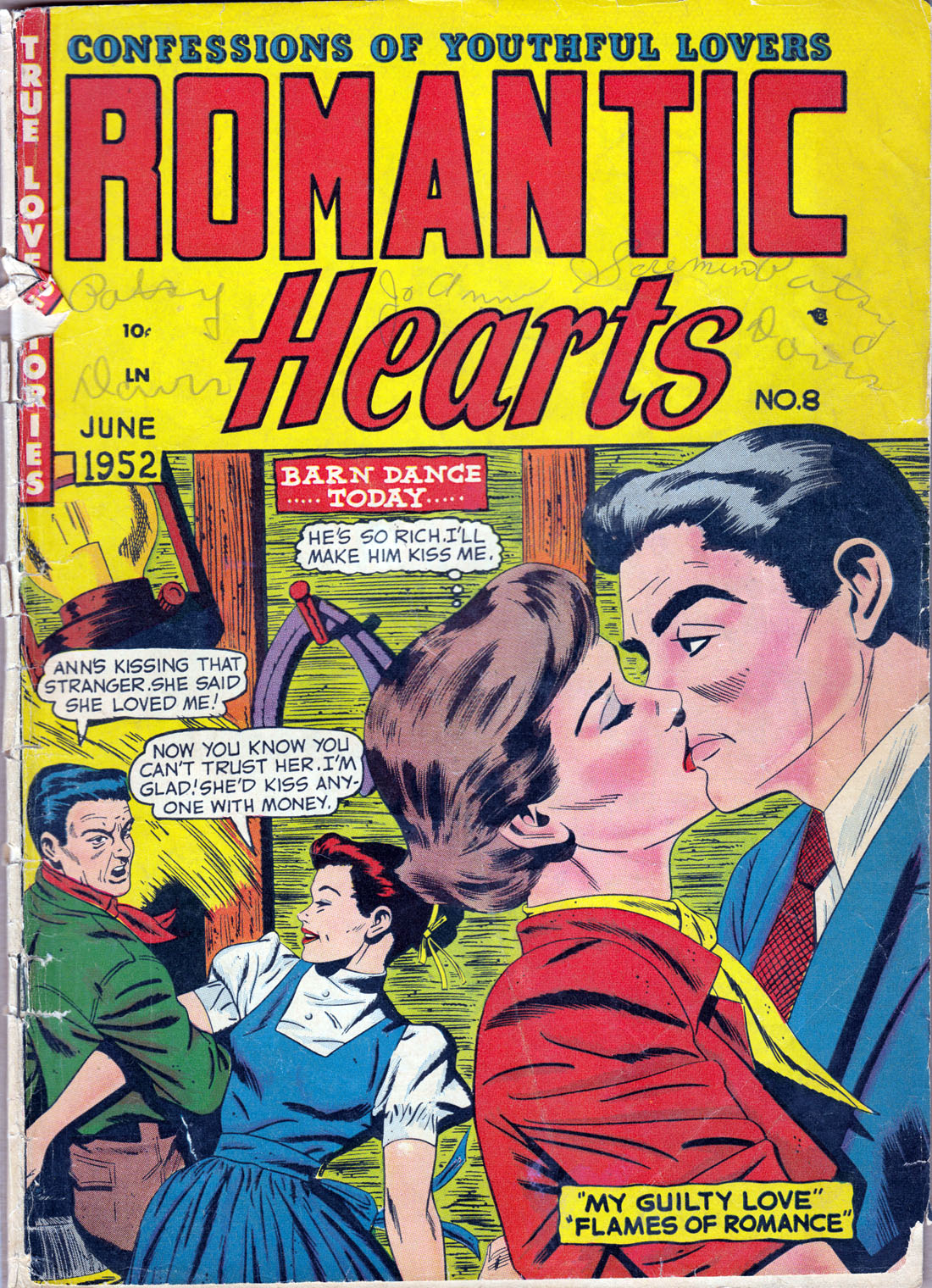 Read online Romantic Hearts comic -  Issue #8 - 1