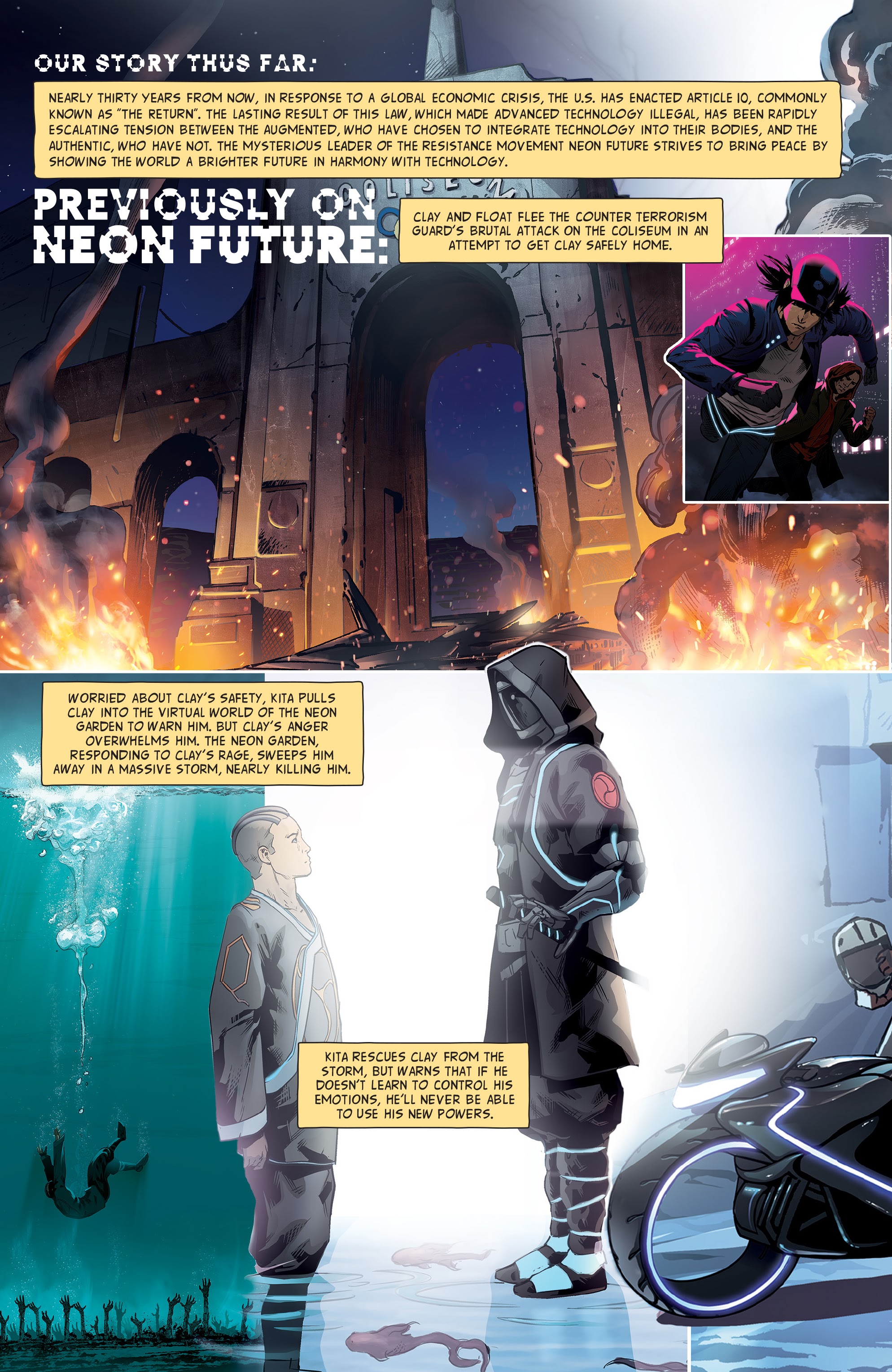 Read online Neon Future comic -  Issue #3 - 6