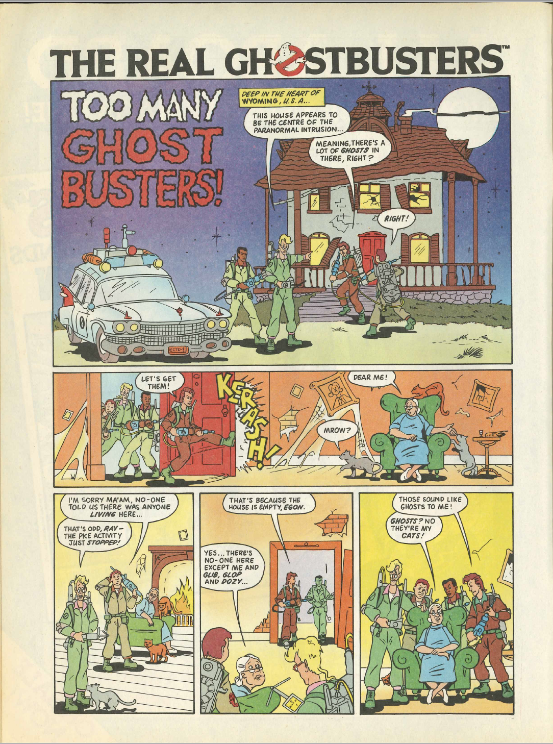 Read online The Real Ghostbusters comic -  Issue #187 - 8