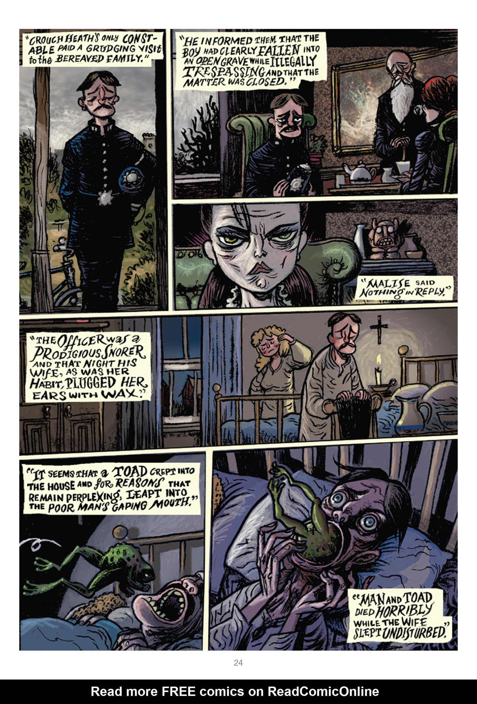 Read online Meanwhile... comic -  Issue #6 - 24