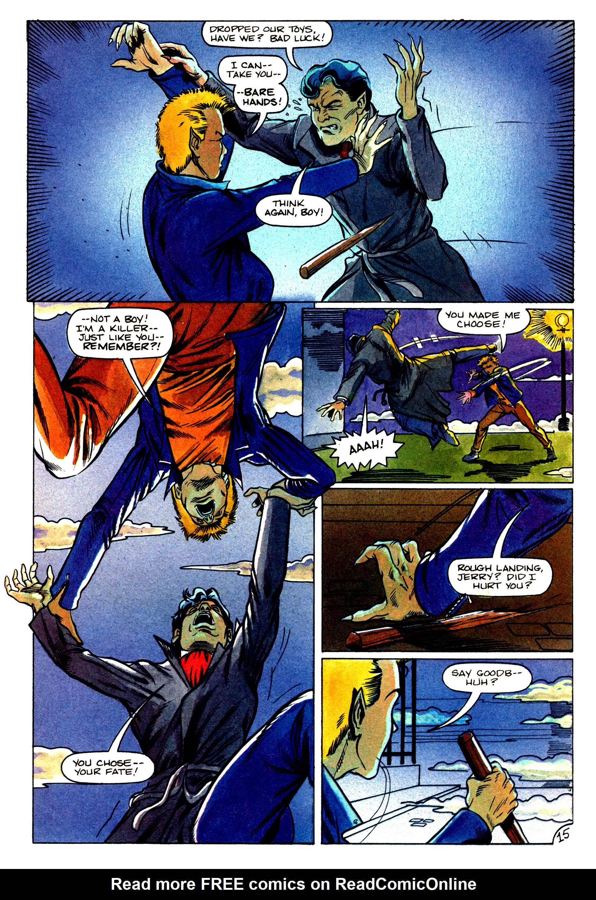 Read online Fright Night (1988) comic -  Issue #22 - 19