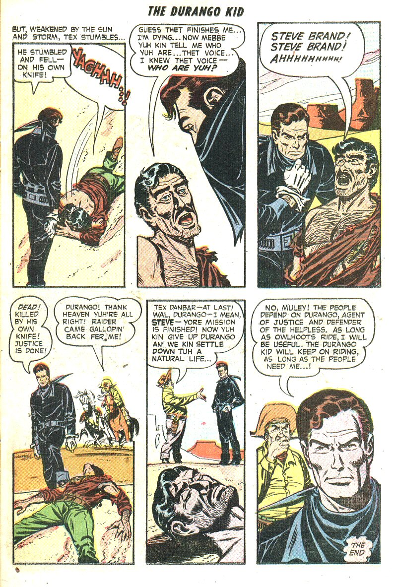 Read online Charles Starrett as The Durango Kid comic -  Issue #17 - 10