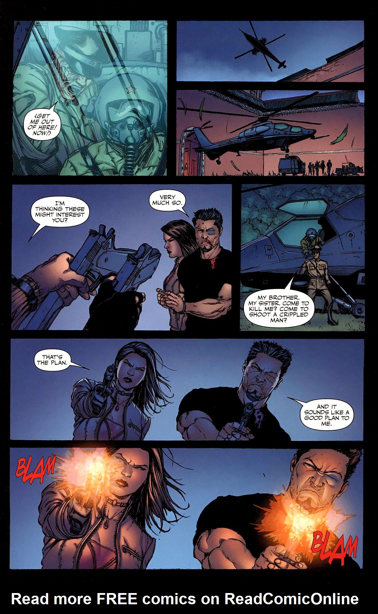 Read online Mercenaries comic -  Issue #3 - 18