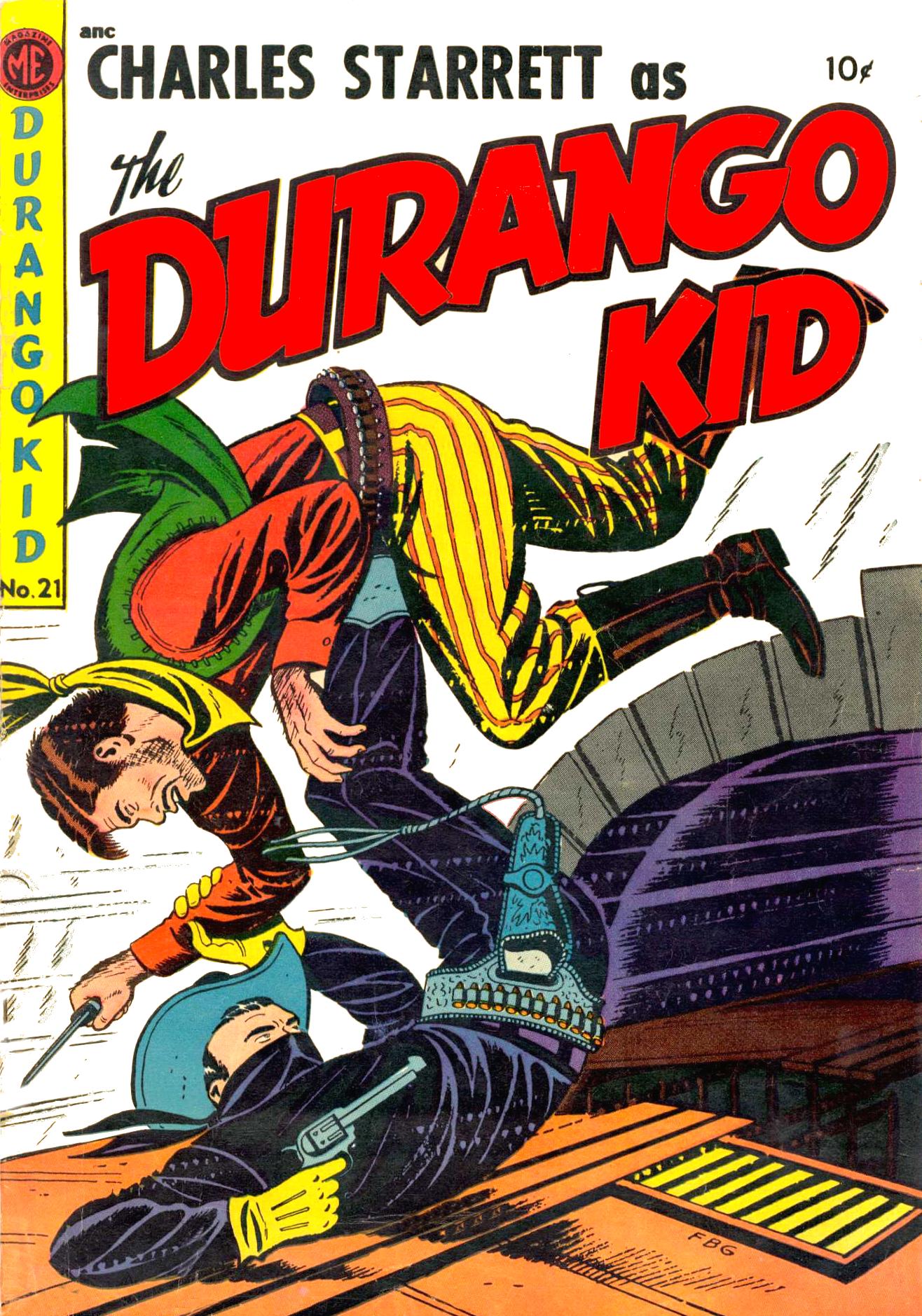 Read online Charles Starrett as The Durango Kid comic -  Issue #21 - 1