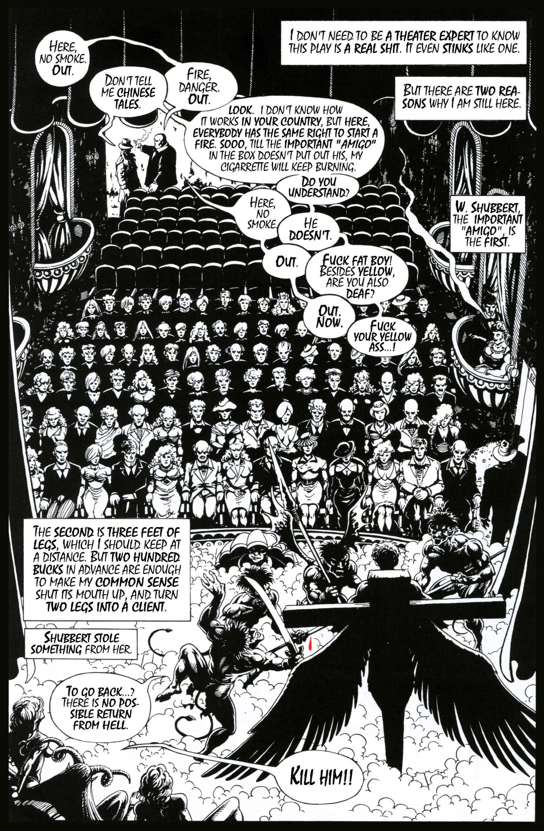 Read online Born in Hell comic -  Issue #1 - 6