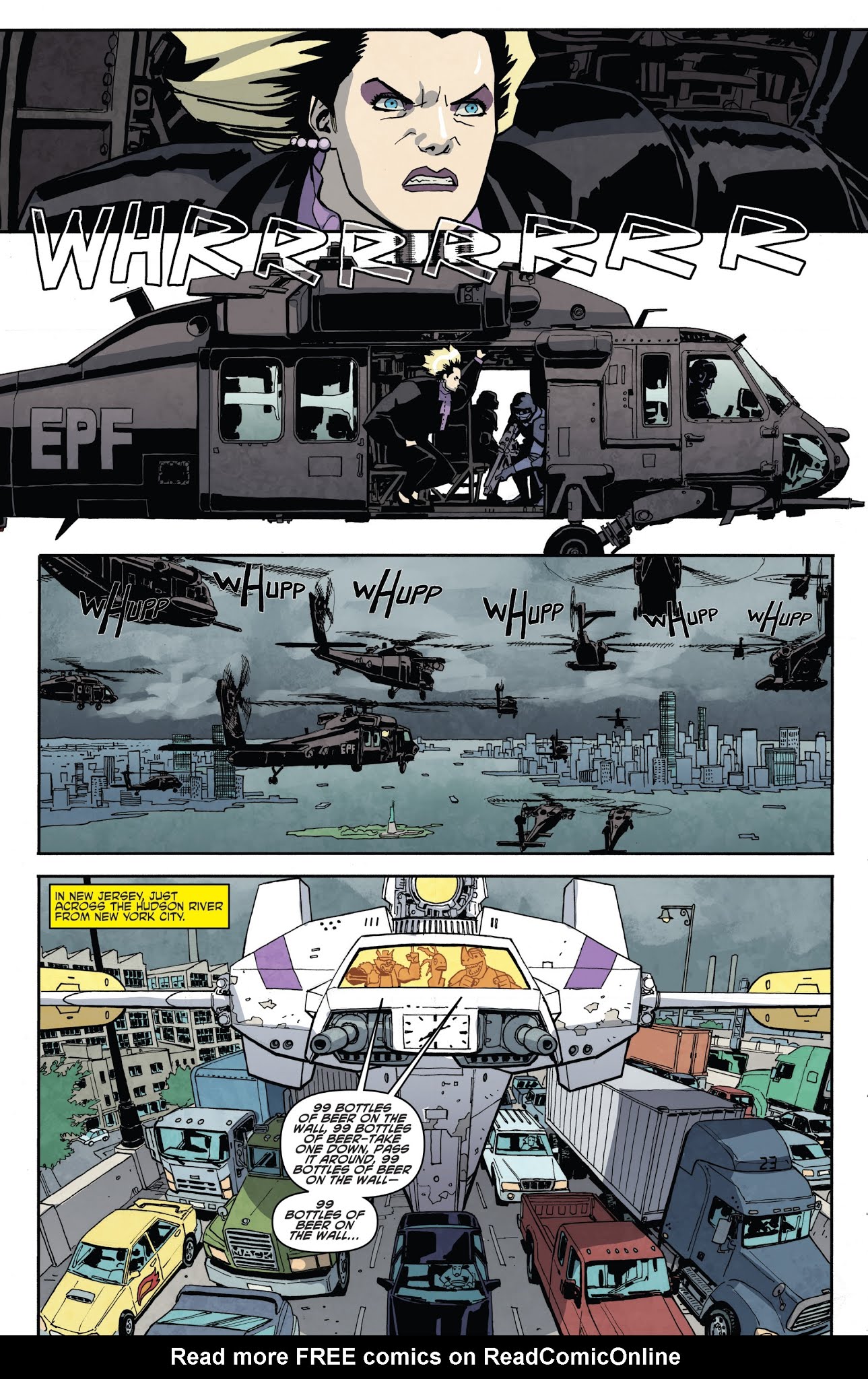 Read online Teenage Mutant Ninja Turtles: Bebop & Rocksteady Hit the Road comic -  Issue #4 - 18