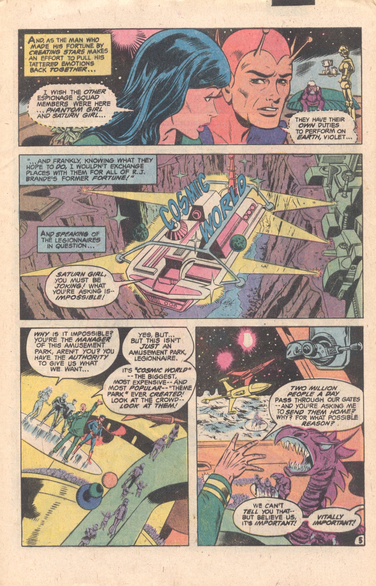 Read online Superboy and the Legion of Super-Heroes (1977) comic -  Issue #256 - 6