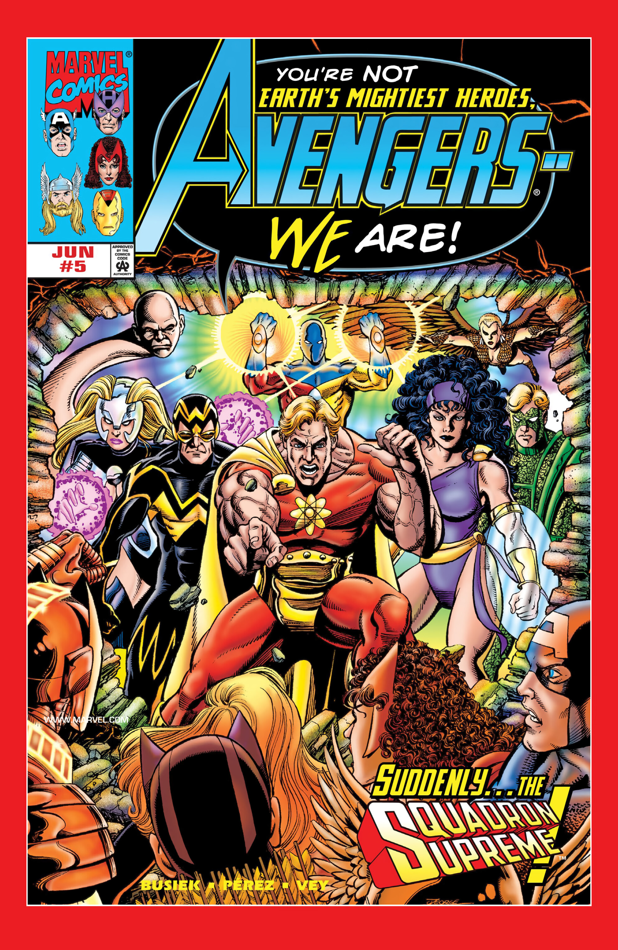 Read online Avengers By Kurt Busiek & George Perez Omnibus comic -  Issue # TPB (Part 2) - 14