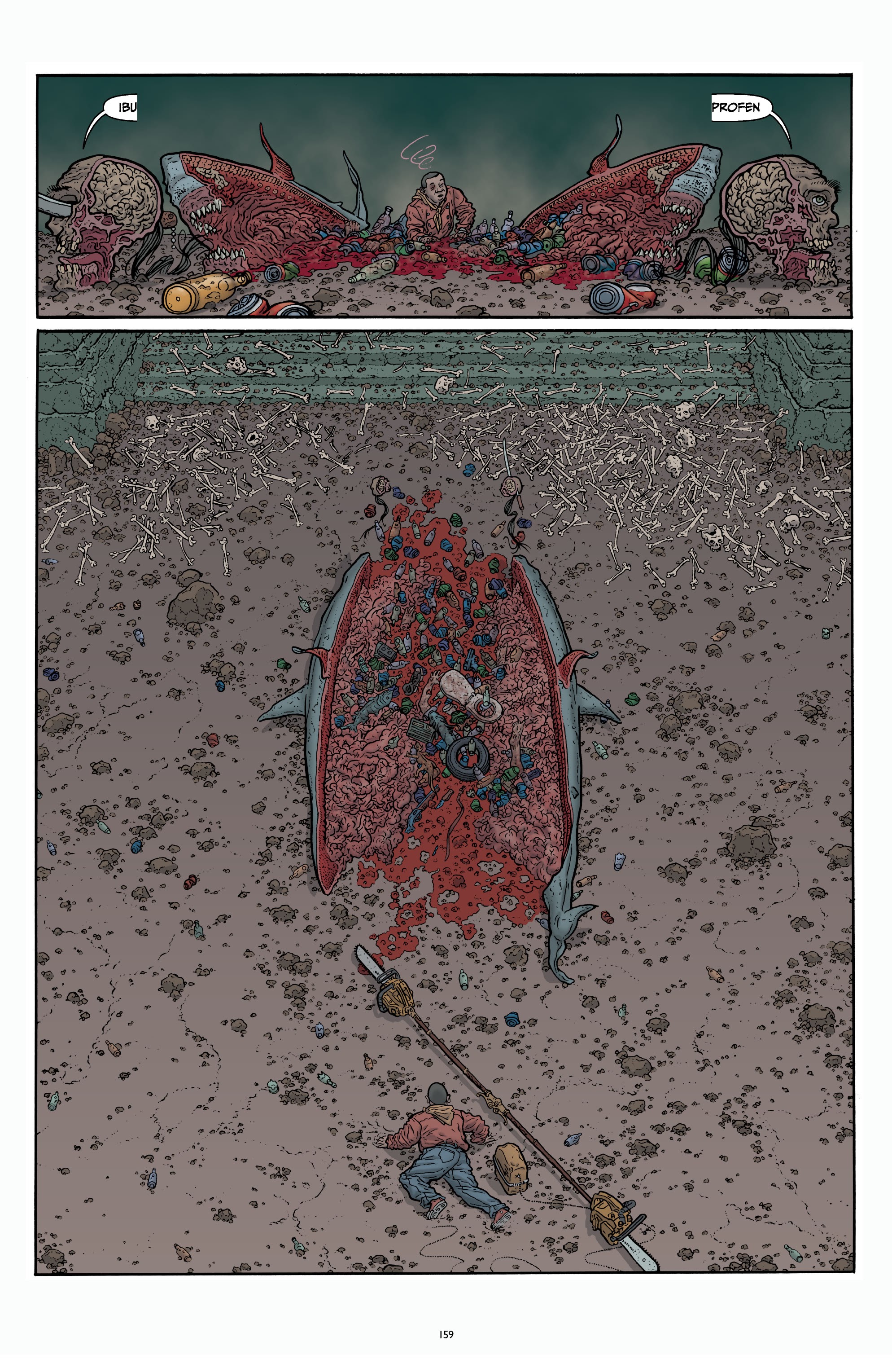 Read online Shaolin Cowboy comic -  Issue # _Start Trek (Part 2) - 25