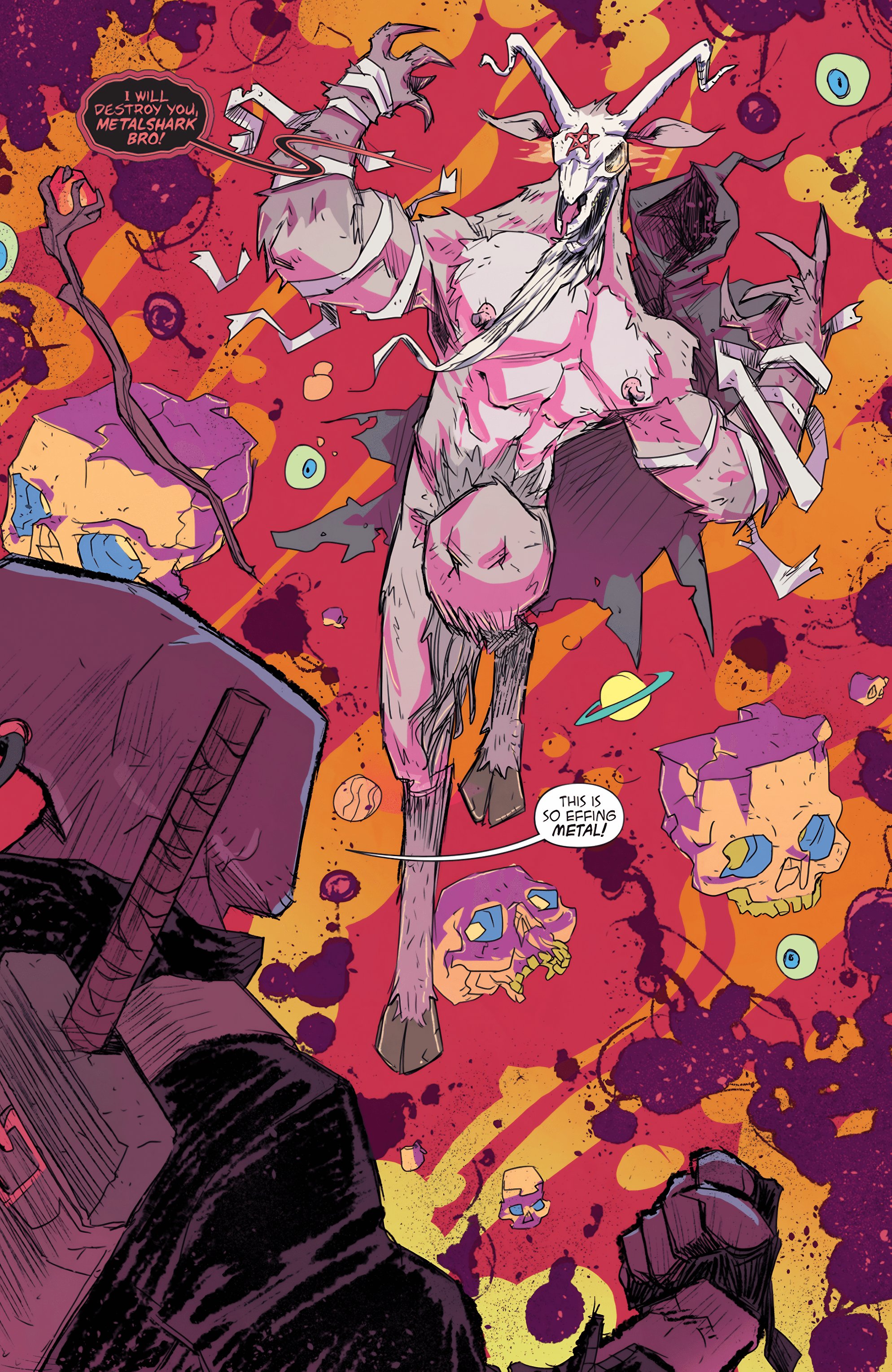 Read online Metalshark Bro: What the Fin? comic -  Issue # TPB - 22