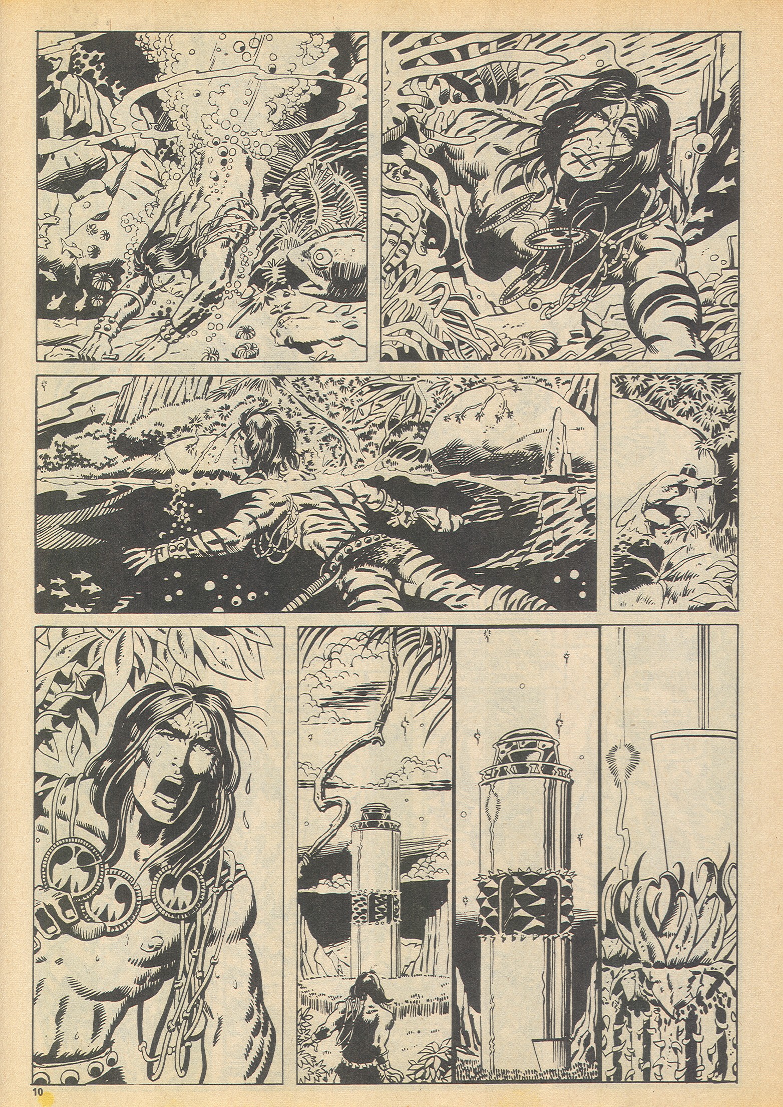 Read online The Savage Sword of Conan (1975) comic -  Issue #9 - 10