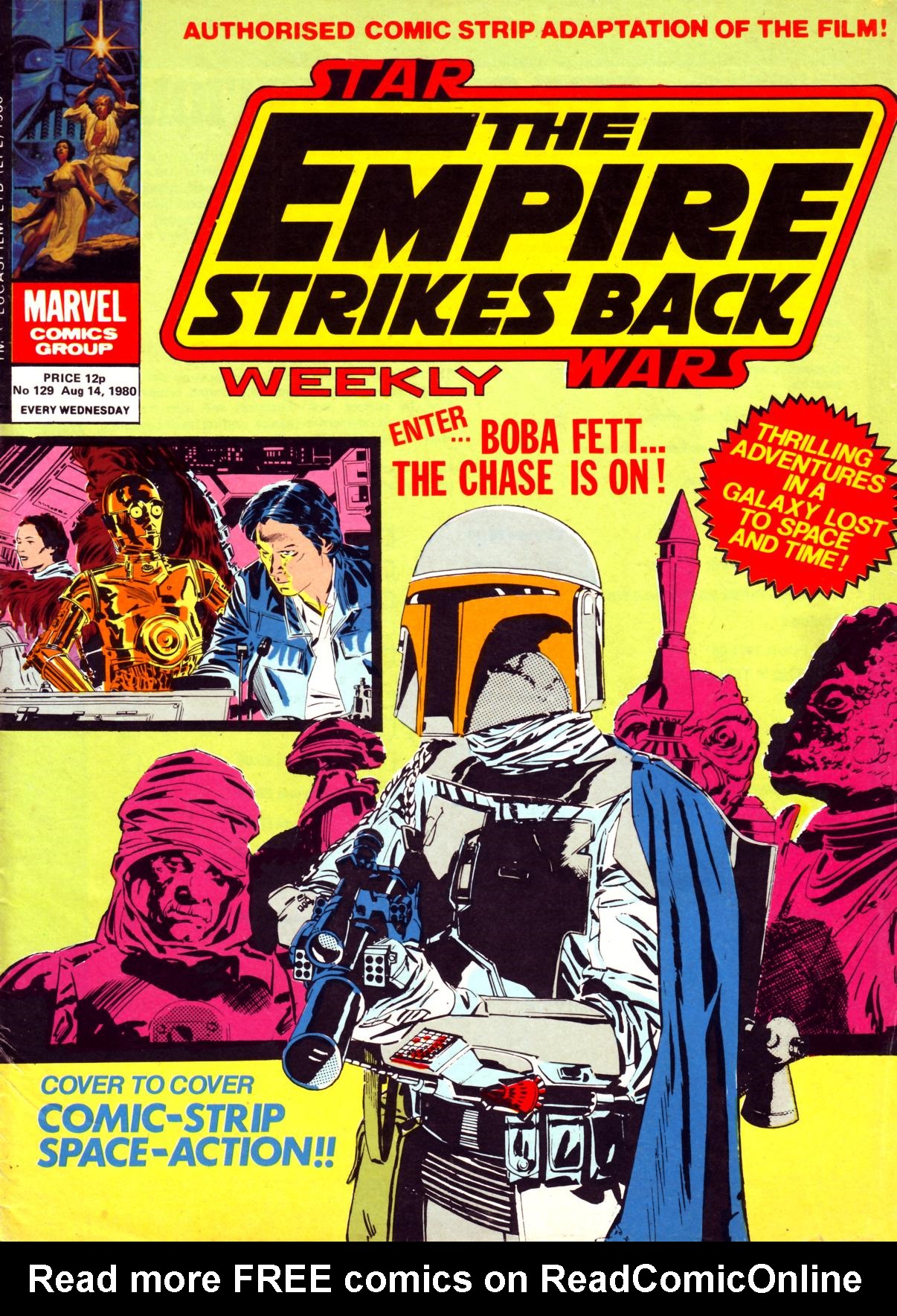 Read online Star Wars Weekly: The Empire Strikes Back comic -  Issue #129 - 1