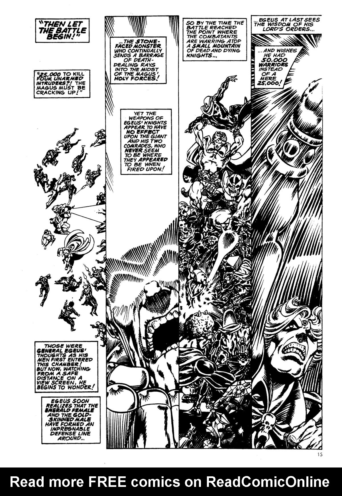 Read online Star Wars Weekly comic -  Issue #62 - 15