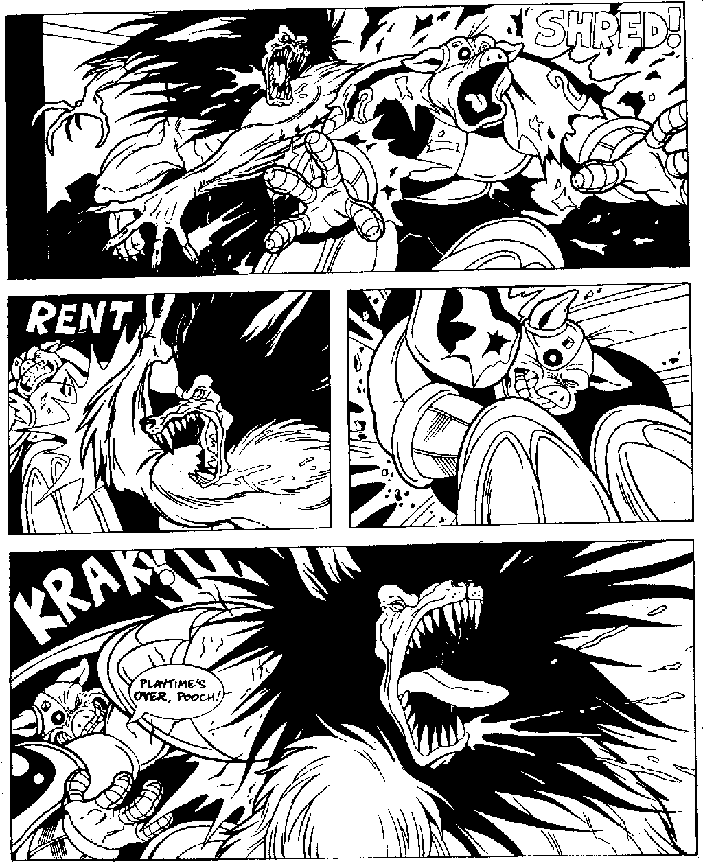 Read online Cyberswine comic -  Issue #0 - 32