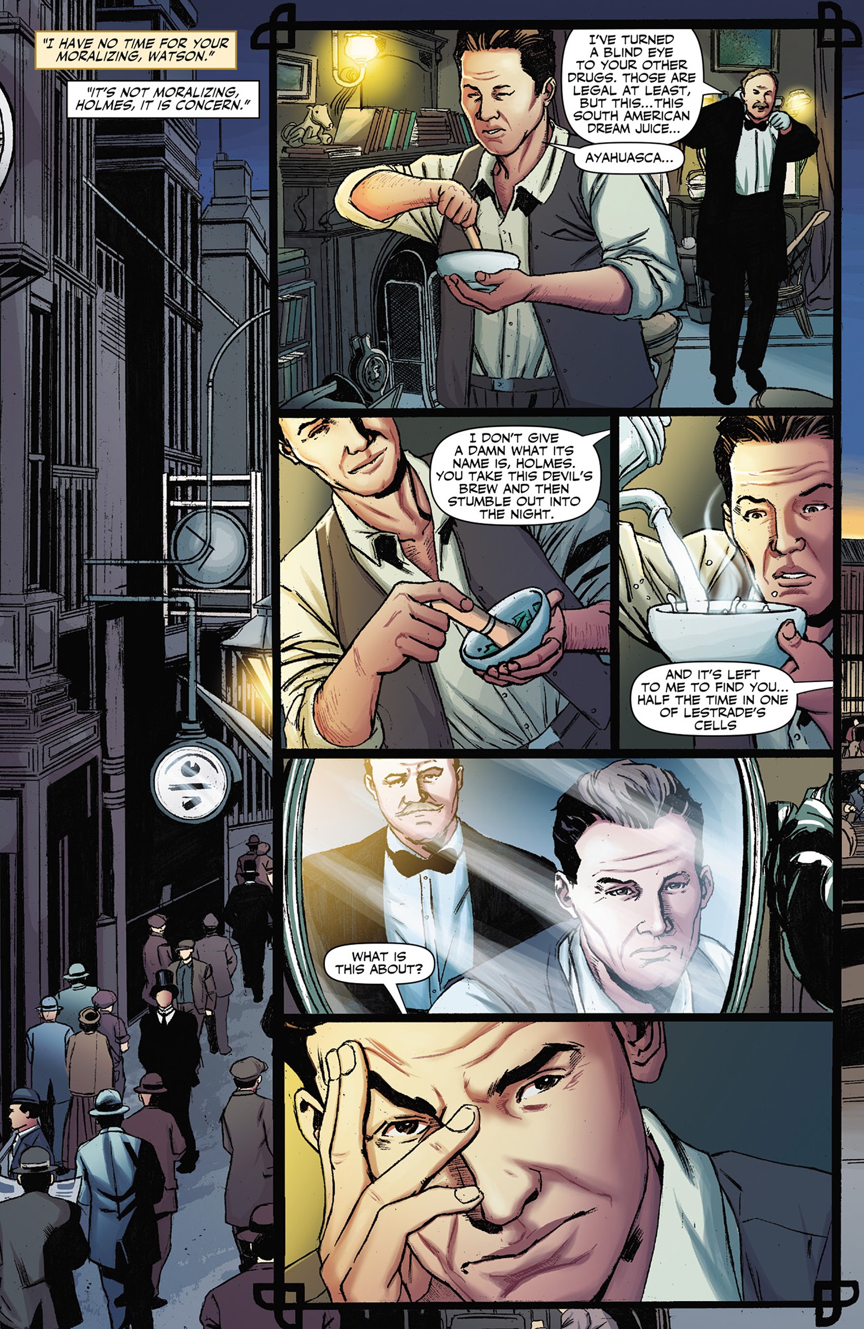 Read online Sherlock Holmes vs. Harry Houdini comic -  Issue #1 - 17